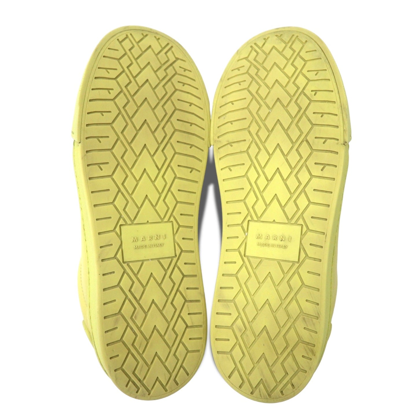 MARNI スニーカー 27cm イエロー レザー DADA BUMPER イタリア製
