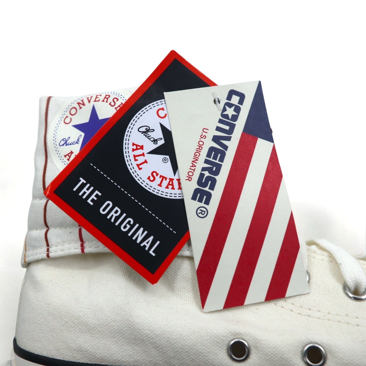 CONVERSE USA U.S.ORIGINATOR オールスター ユーエス ニー ハイ ALL STAR US KNEE-Hi スニーカー 25.5cm ホワイト 1CL799 未使用品