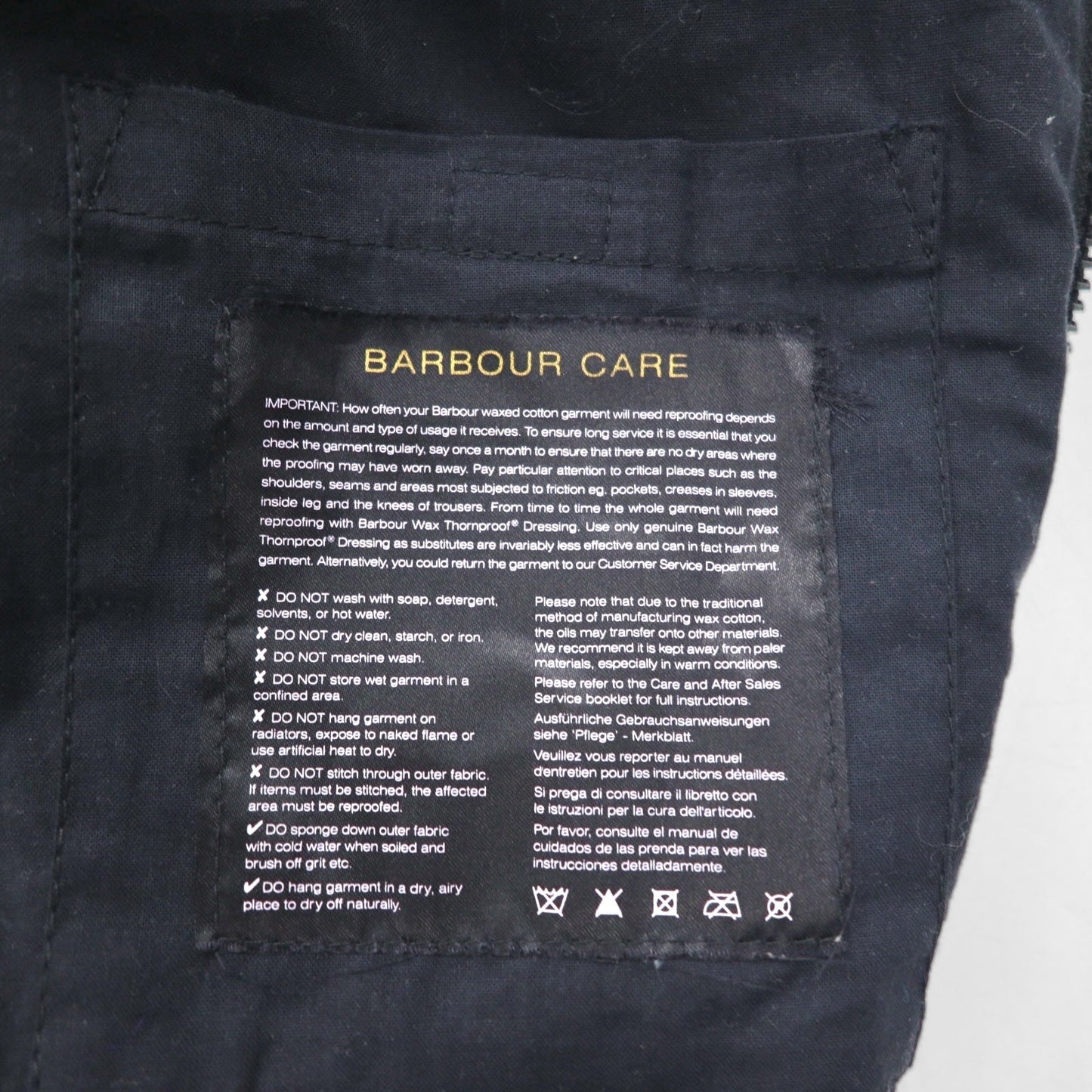 BARBOUR インターナショナル INTERNATIONAL LOCK WAX JACKET オイルド モーターサイクルジャケット M ブラック ダブルジップ MWX1176BK71