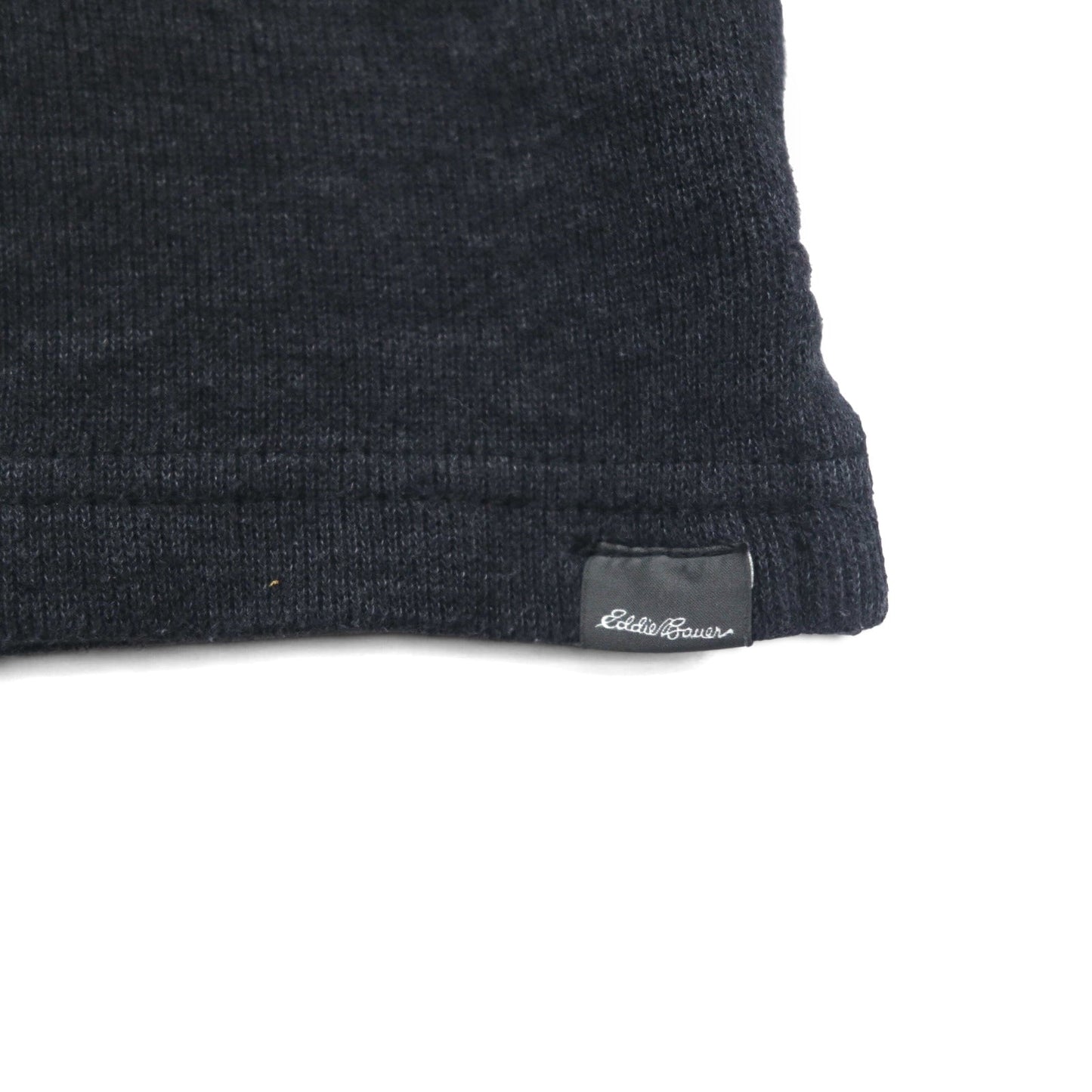 Eddie Bauer ハーフボタン スウェット XL グレー コットン