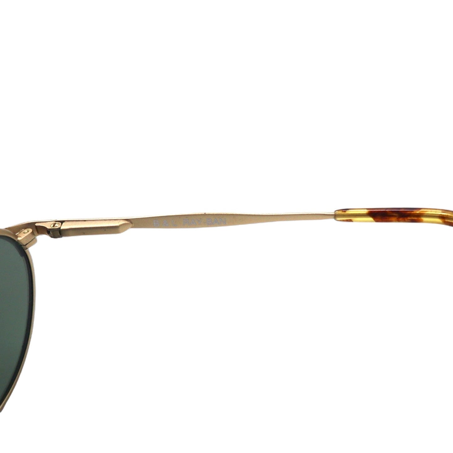 Ray-Ban ボシュロム社製 ヴィンテージ サイドストリート サングラス ゴールド メタル ベッコウ W2844 0NBK B&L Bausch & Lomb