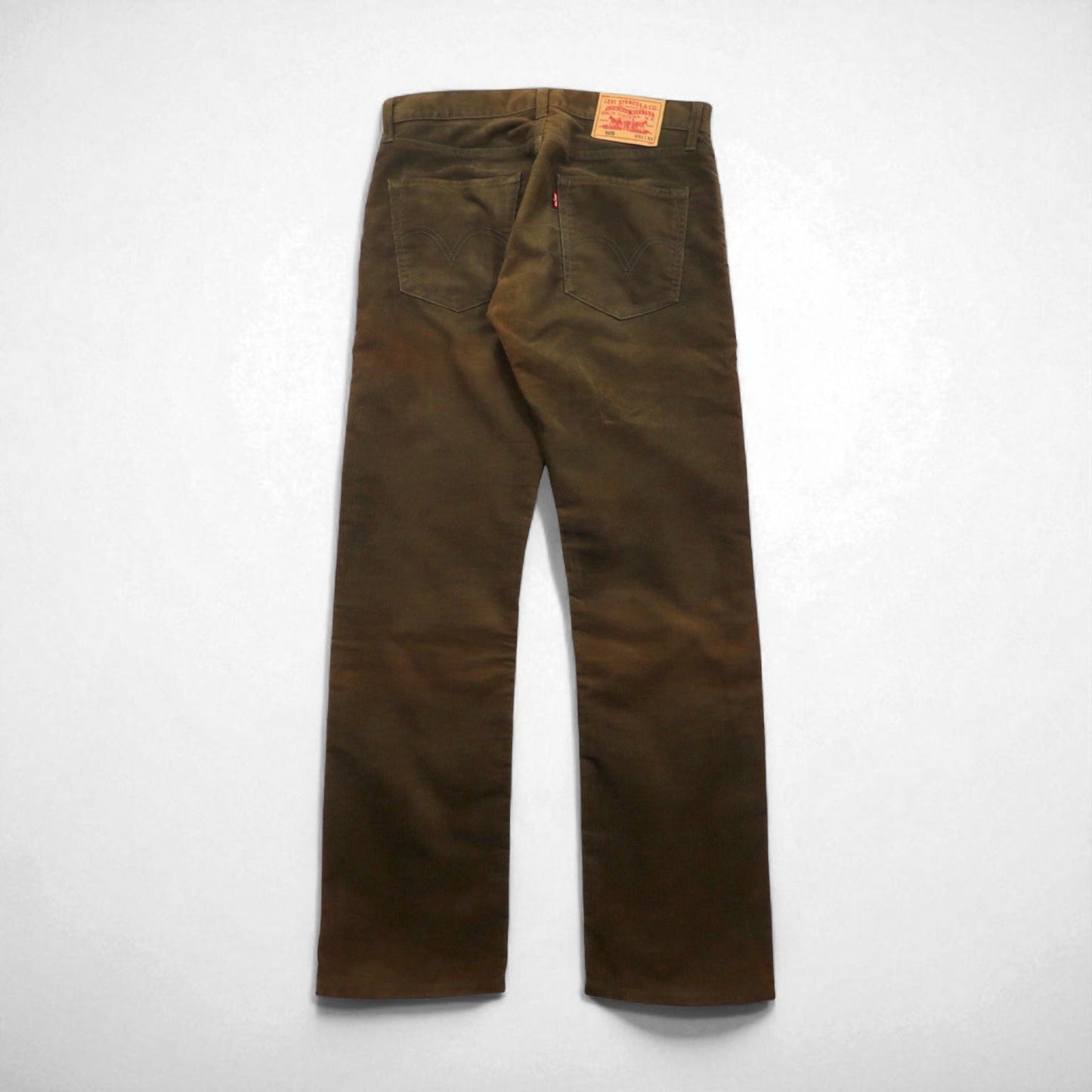 Levi's 00年代 505 コーデュロイパンツ M ブラウン ジッパーフライ 505-40
