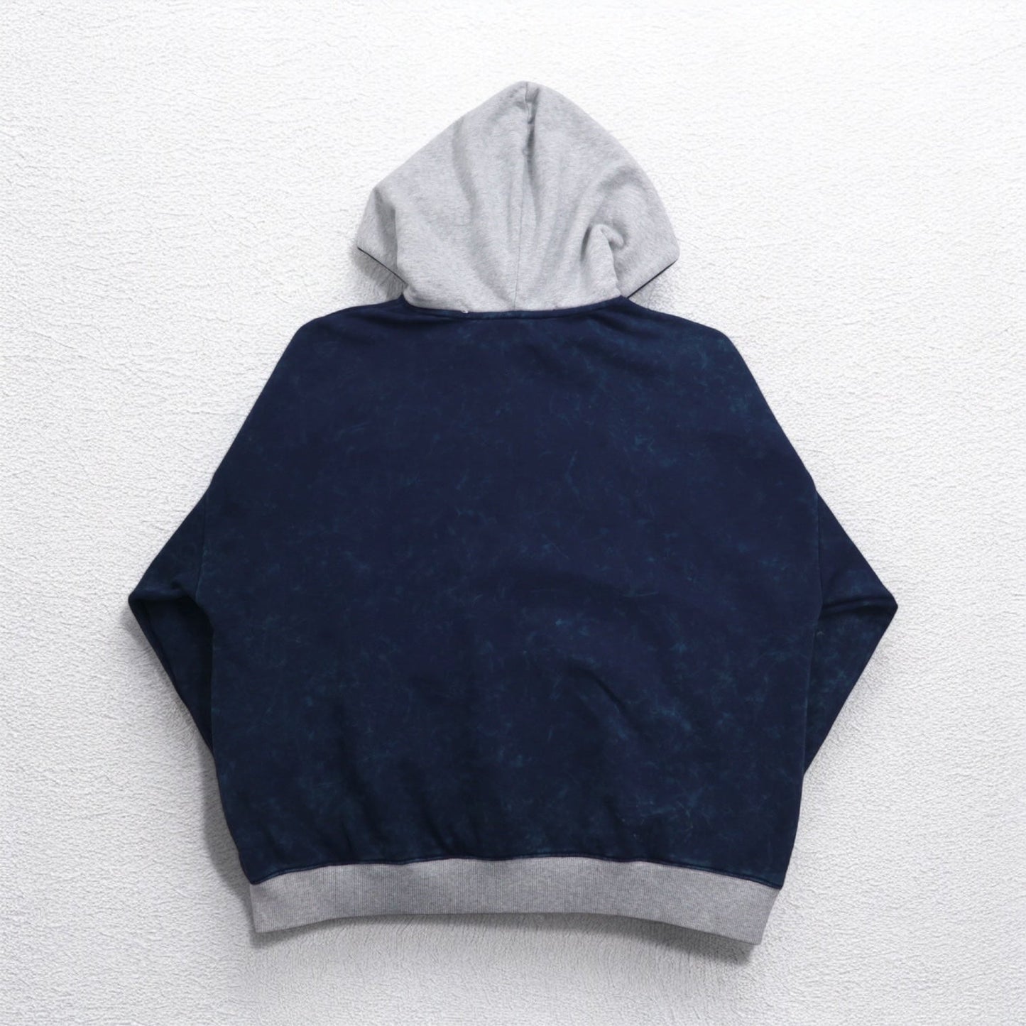 JieDa × FRUIT OF THE LOOM ツートン ヴィンテージ パーカー 2TONE VINTAGE PARKER M ネイビー グレー  後付け 前V Jie-21W-CT05 未使用品
