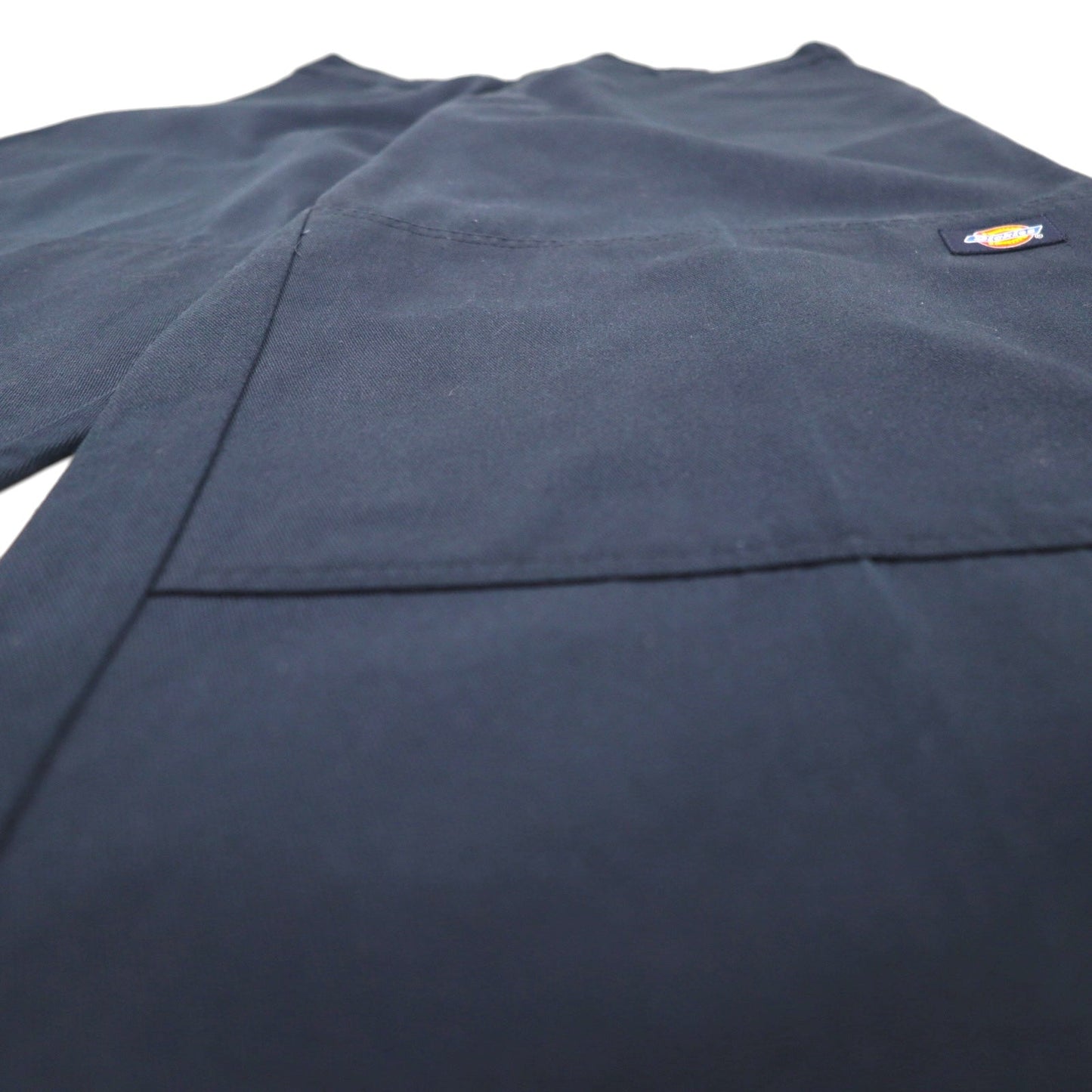 Dickies ダブルニー ワークパンツ チノパンツ L ネイビー ポリエステル コットン ワイド 85283DN