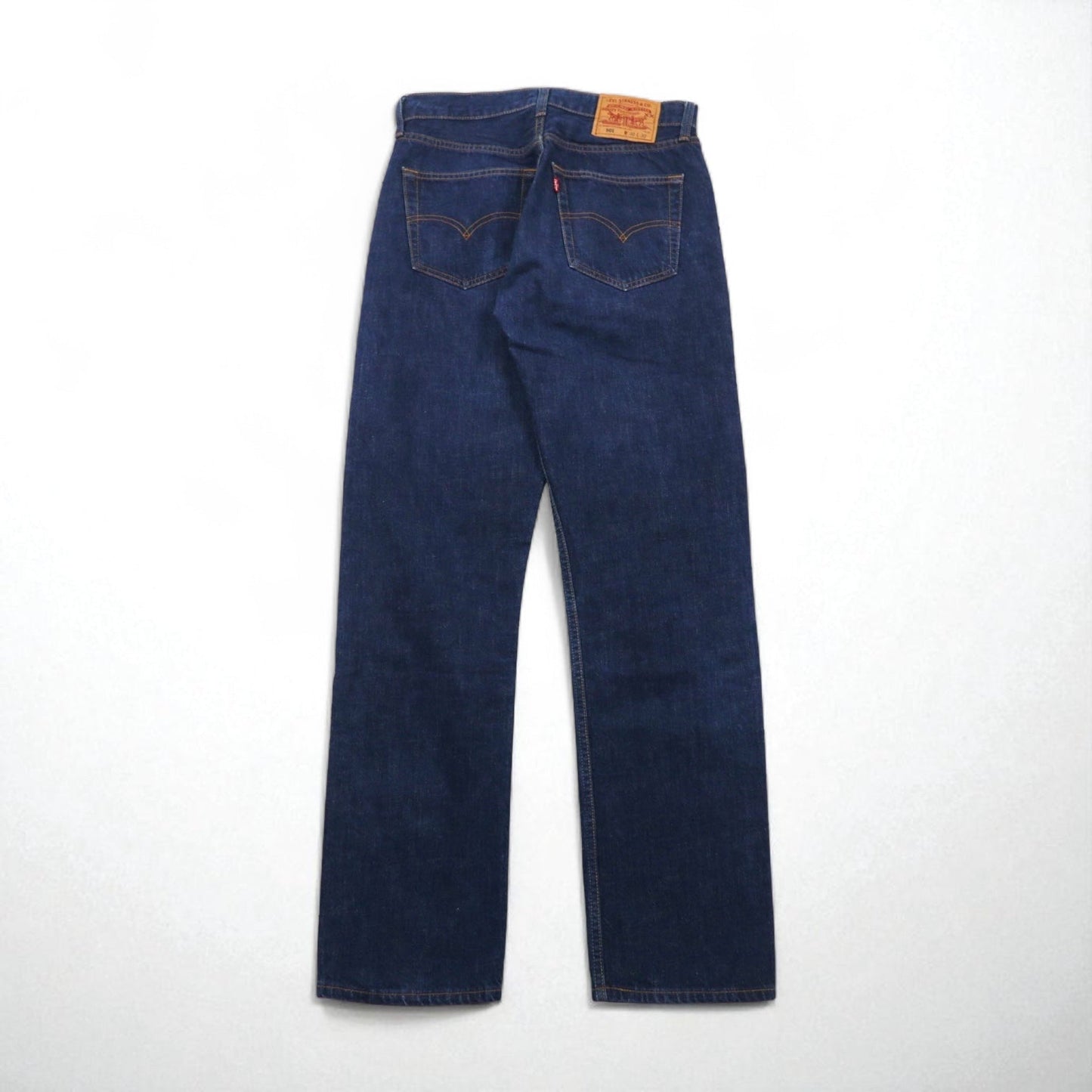 Levi's 00年代 501 ストレート デニムパンツ ジーンズ M インディゴ ブルー ボタンフライ