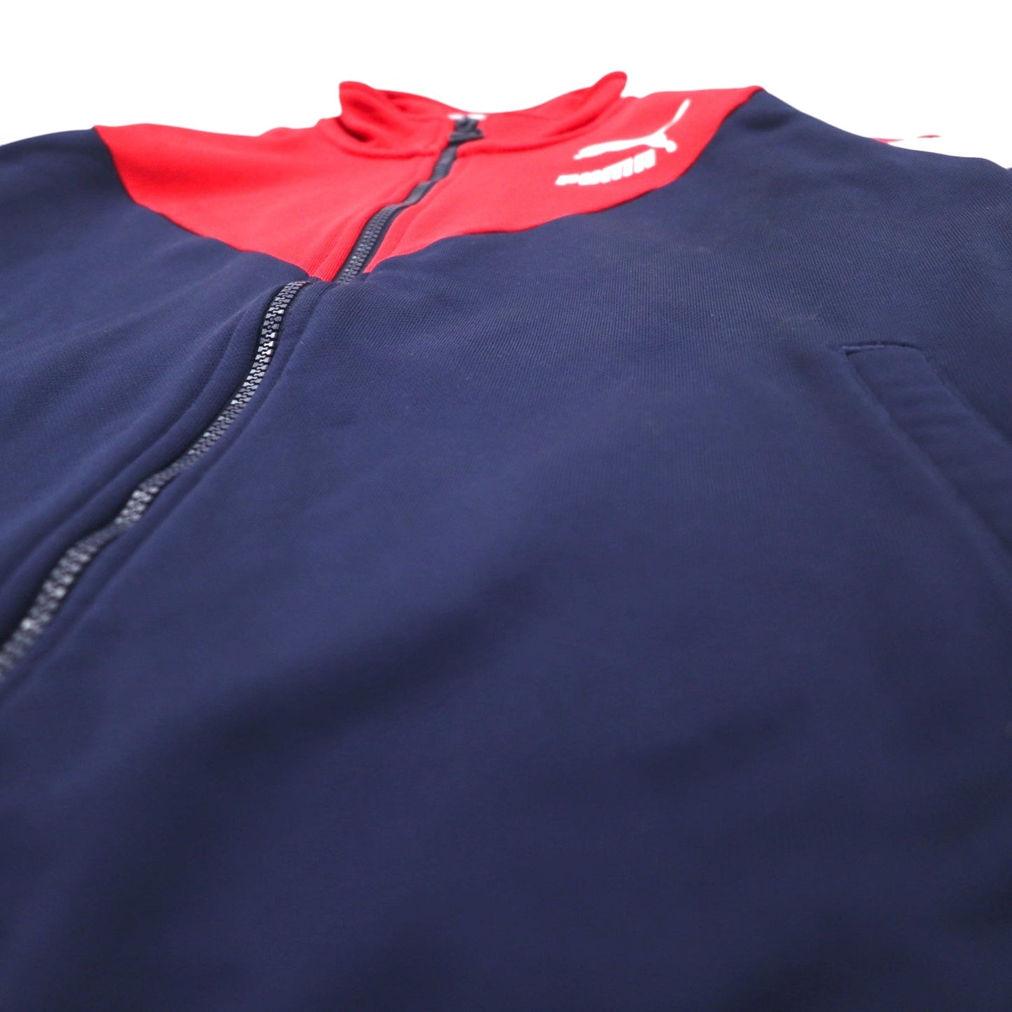 PUMA トラックジャケット ジャージ M ネイビー ポリエステル 577607-06
