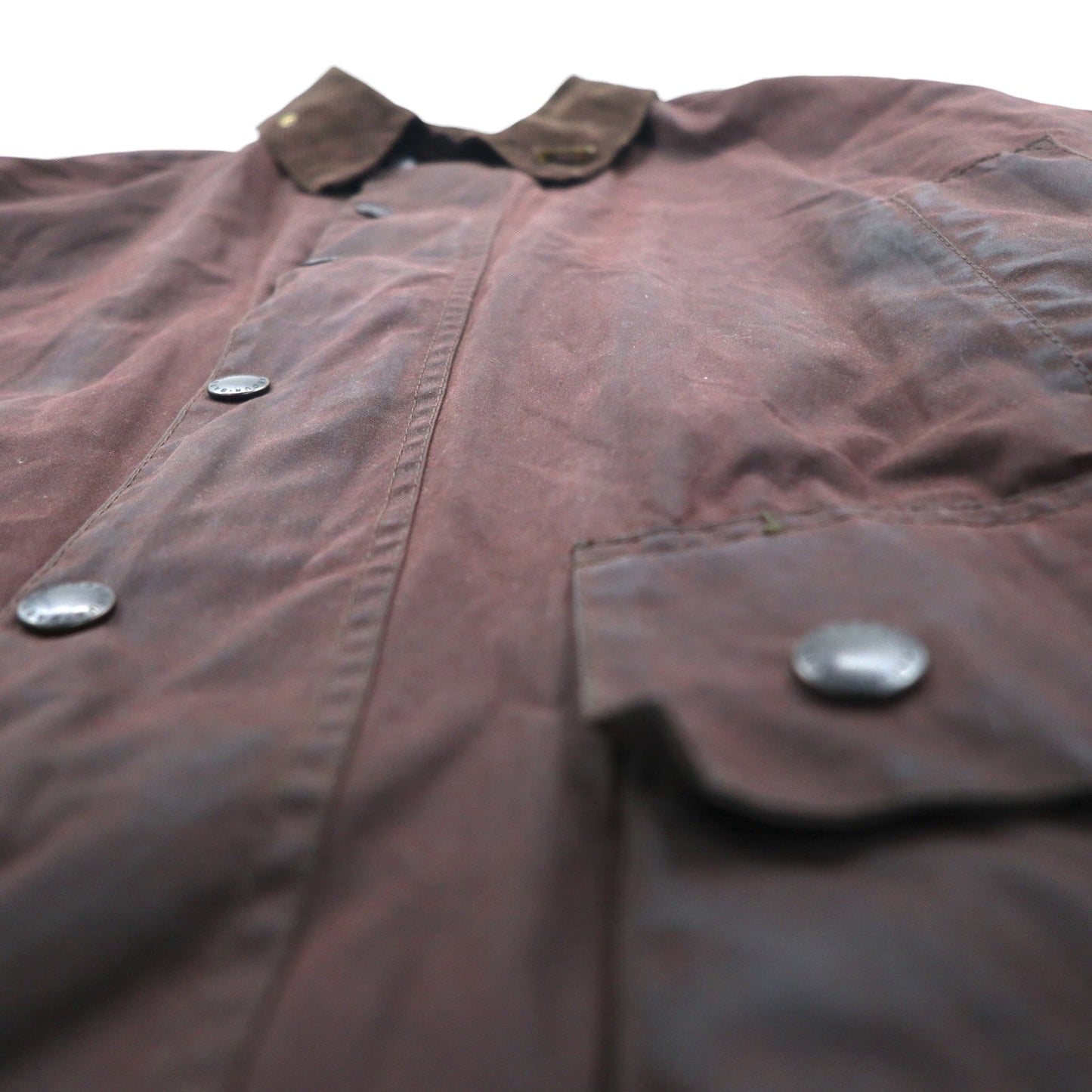 BARBOUR イギリス製 ビューフォート BEAUFORT オイルドジャケット 2XL ブラウン ワックスドコットン 3ロイヤルワラント