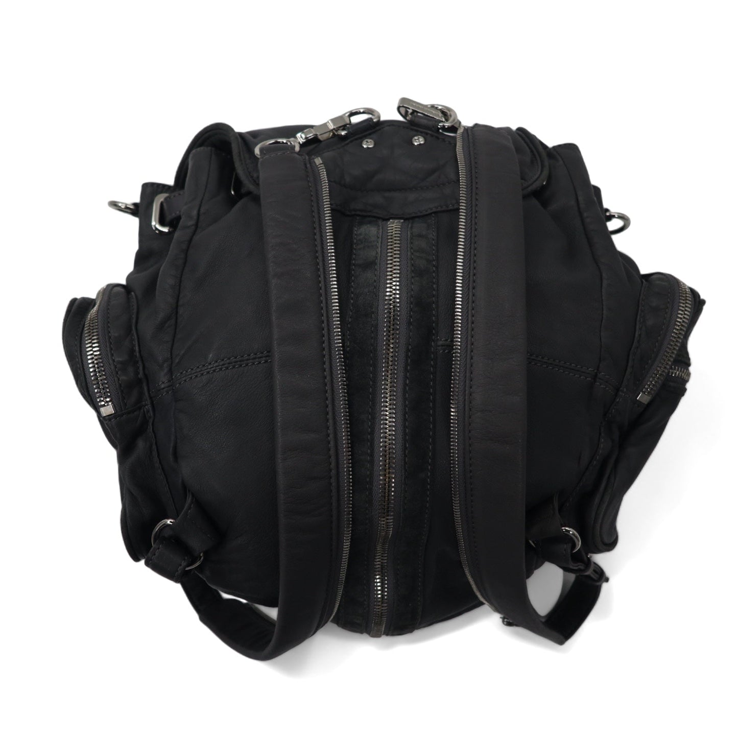 ALEXANDER WANG 2WAY ラムレザー リュックサック ショルダーバッグ グレー 羊革 MARTI マーティー
