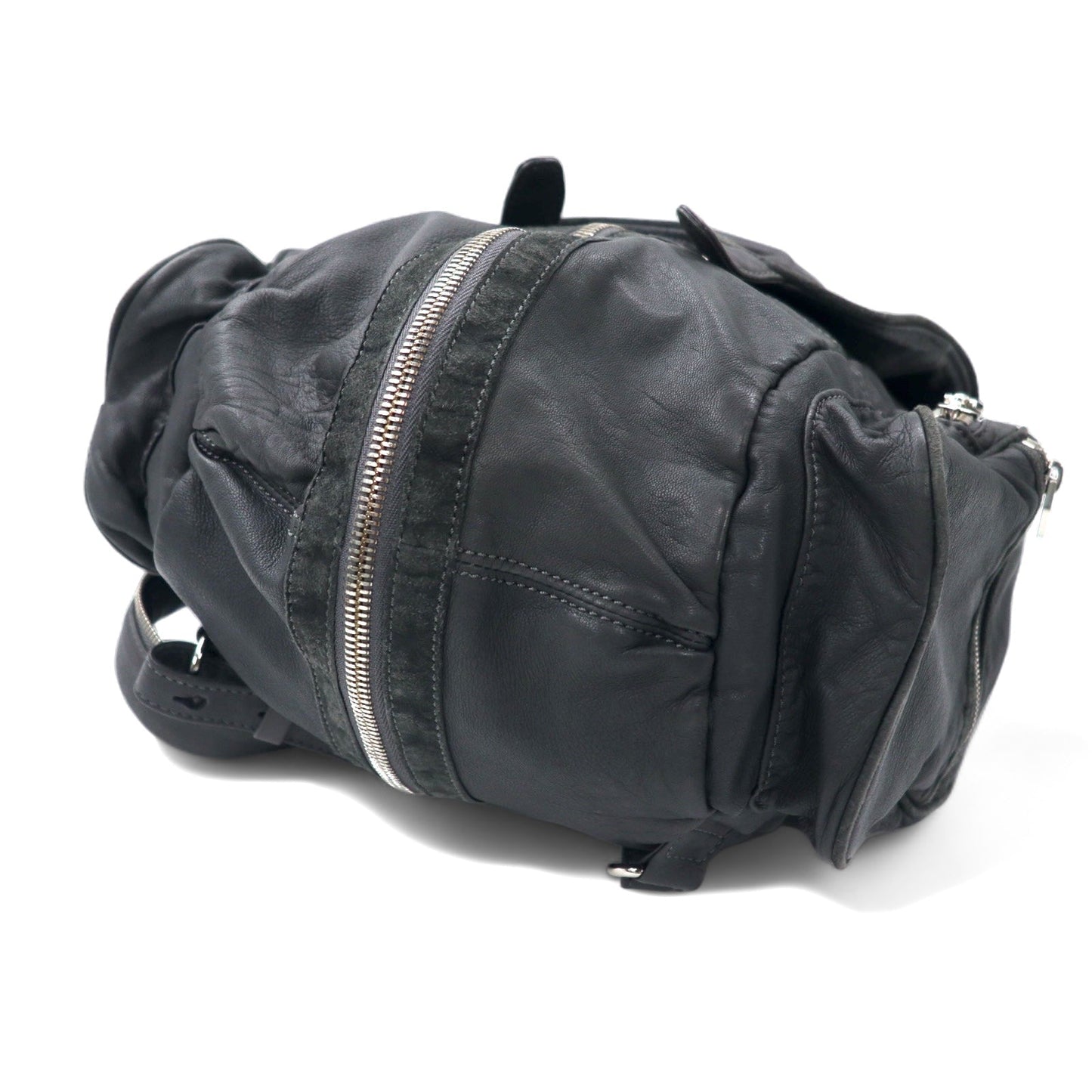 ALEXANDER WANG 2WAY ラムレザー リュックサック ショルダーバッグ グレー 羊革 MARTI マーティー