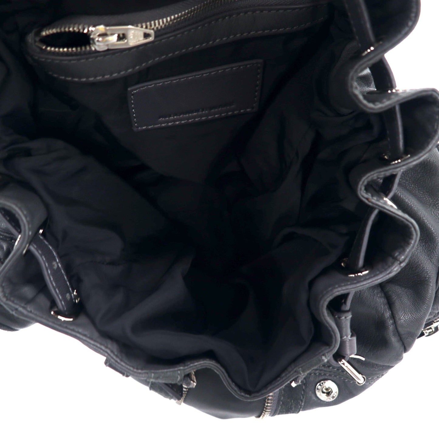 ALEXANDER WANG 2WAY ラムレザー リュックサック ショルダーバッグ グレー 羊革 MARTI マーティー