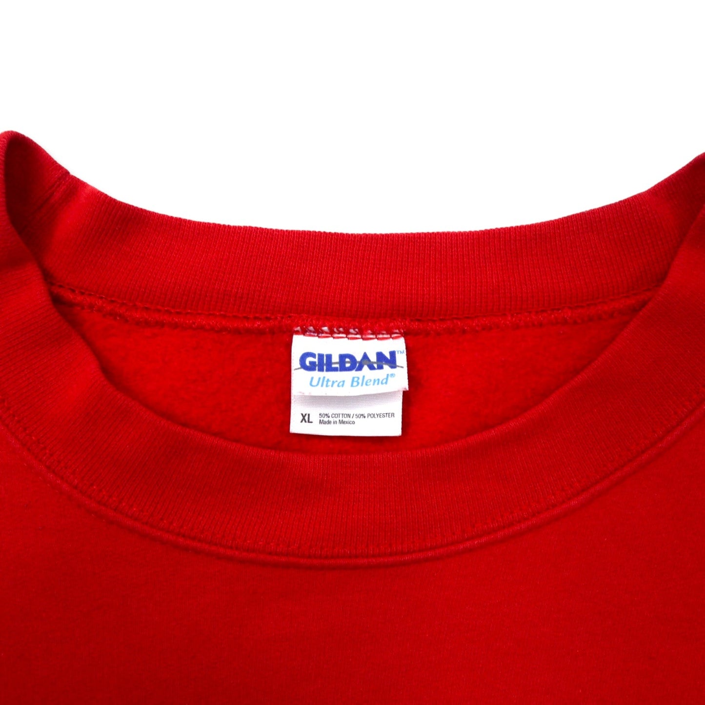 GILDAN カレッジ プリント スウェット XL レッド コットン 裏起毛 MIDDLEBERG TIGERS BASKETBALL ビッグサイズ メキシコ製