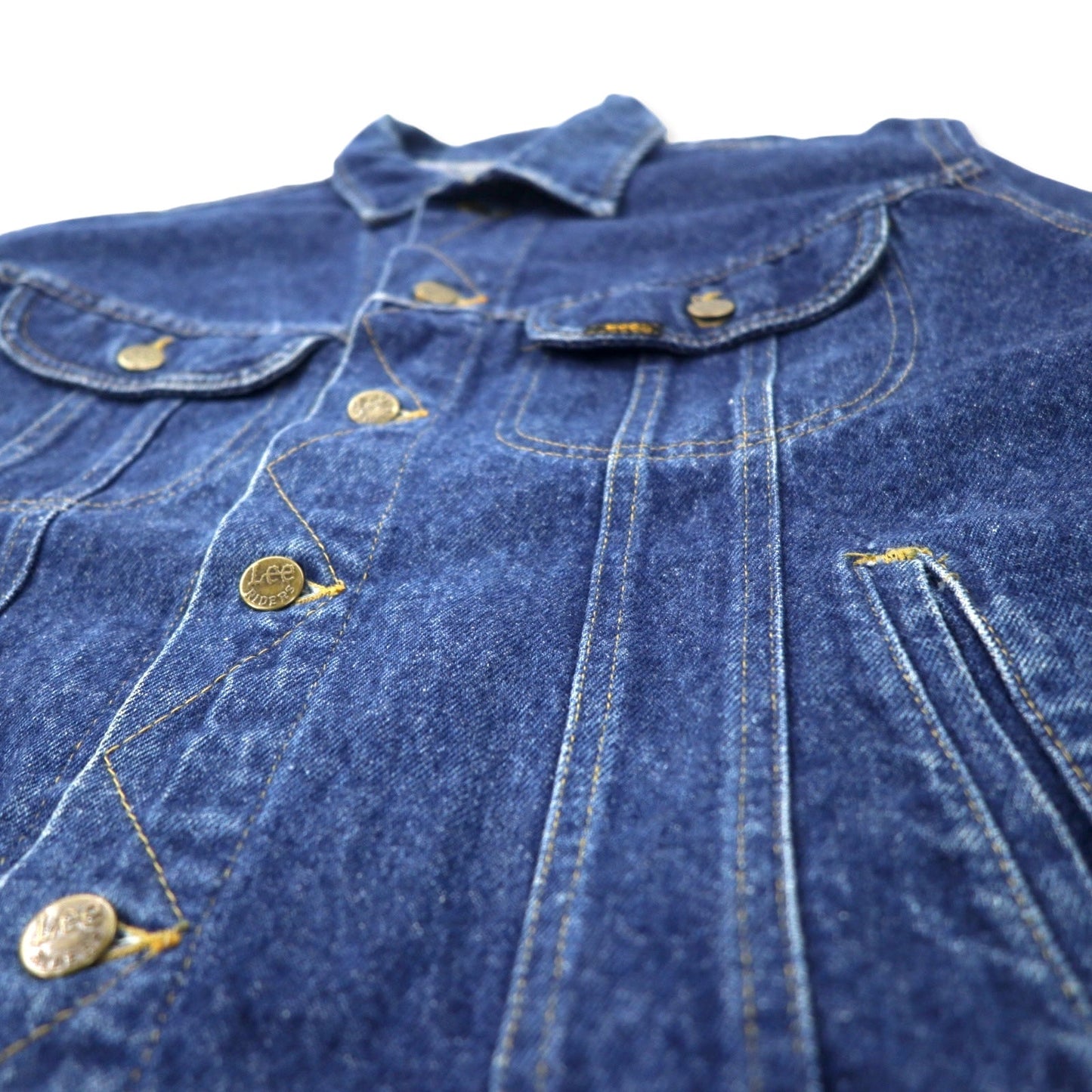 Lee 80年代 デニムジャケット Gジャン L ブルー コットン 153438