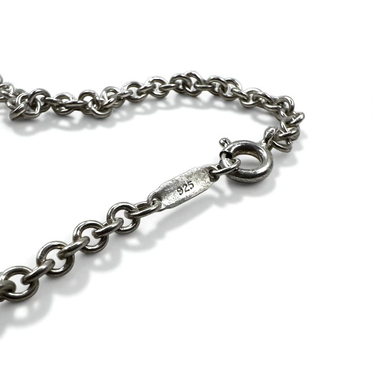TIFFANY & CO. トレフォイル クローバー キー ネックレス SILVER 925 シルバー チェーン ペンダント