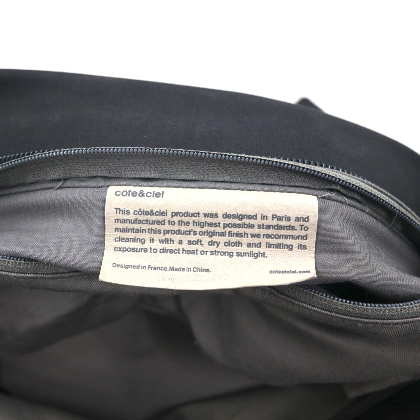 JohnUNDERCOVER × Cote&Ciel イザール ISAR リュック road to nowhere バックパック ブラック