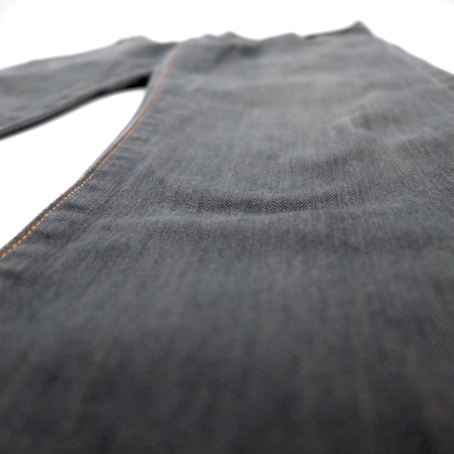 Levi's 502 デニムパンツ ジーンズ M グレー コットン レザーパッチ 00502-0368