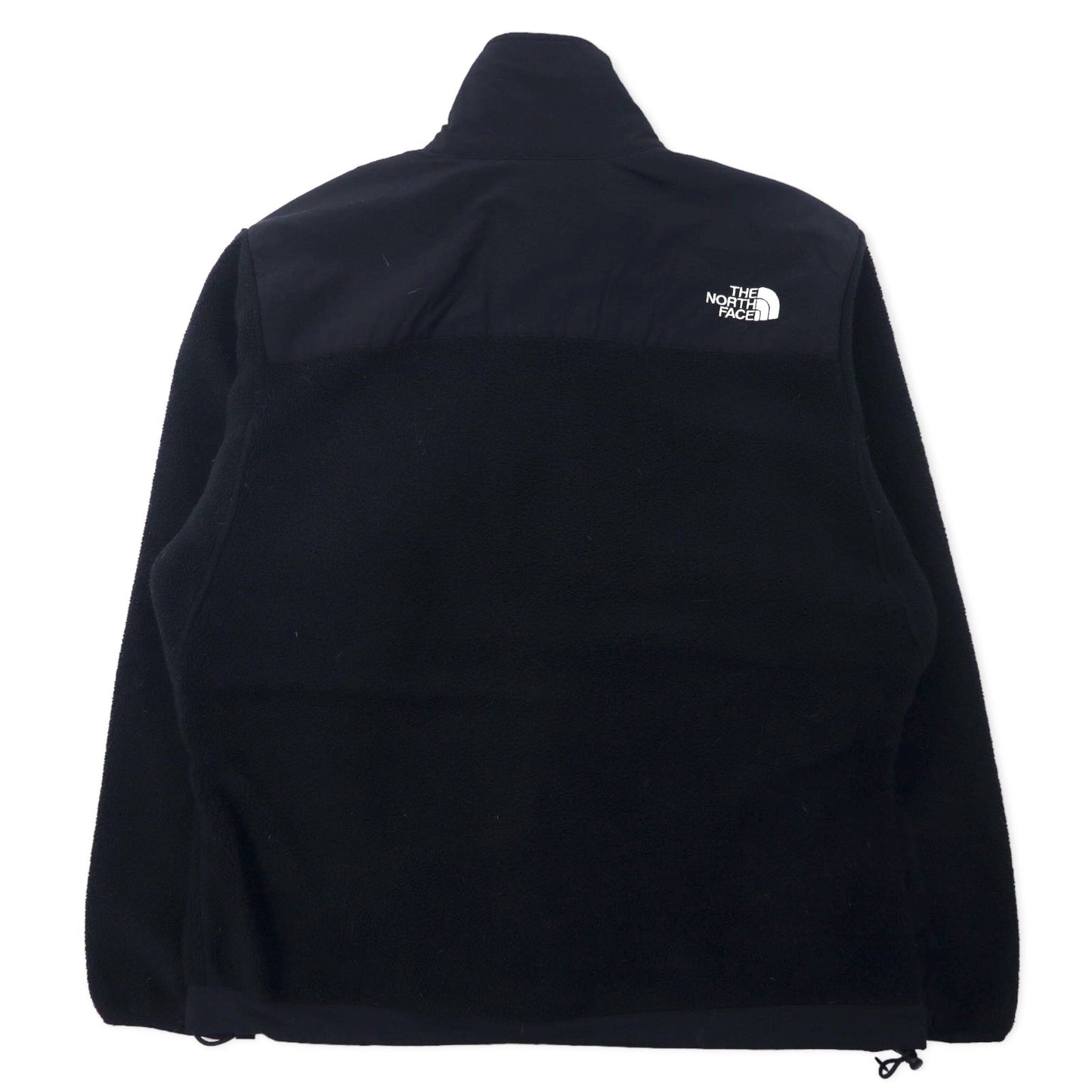 THE NORTH FACE デナリジャケット POLARTEC フリース S ブラック ポリエステルロゴ刺繍