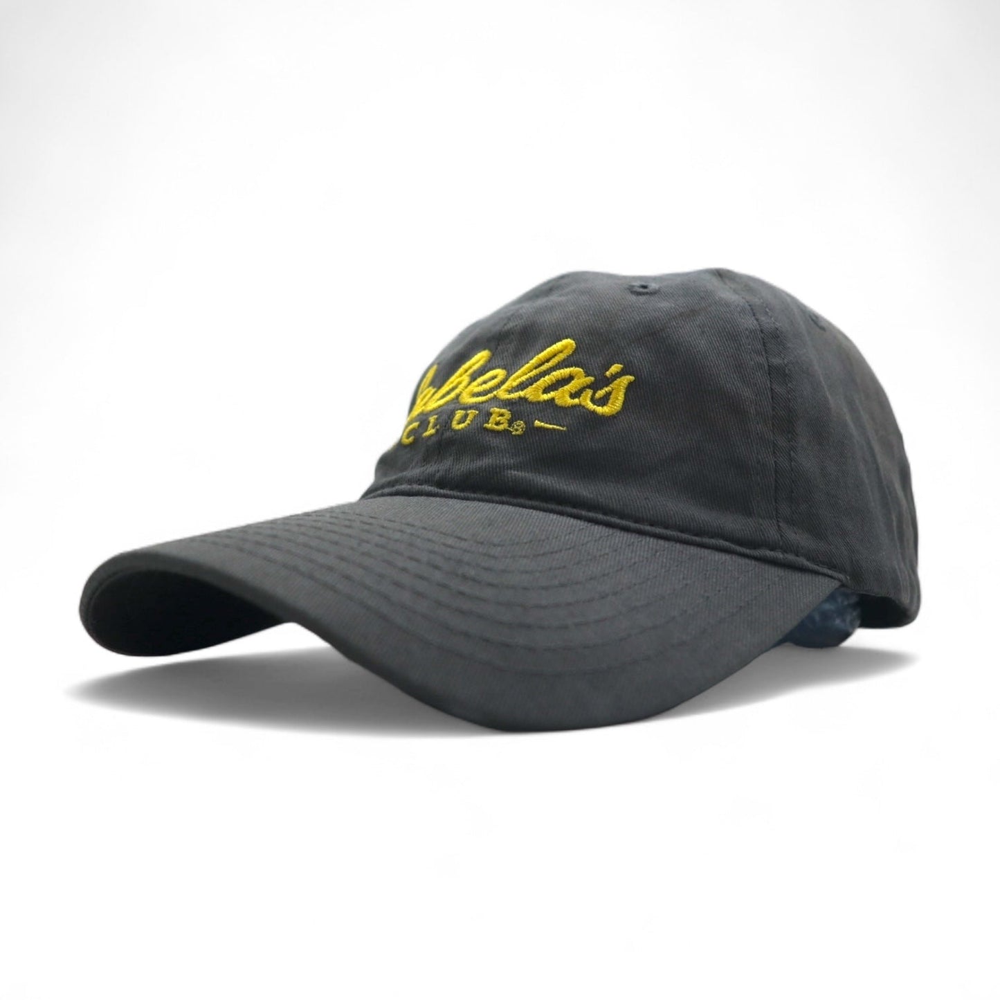 Cabela's アウトドア ベースボールキャップ FREE ベルト グレー コットン