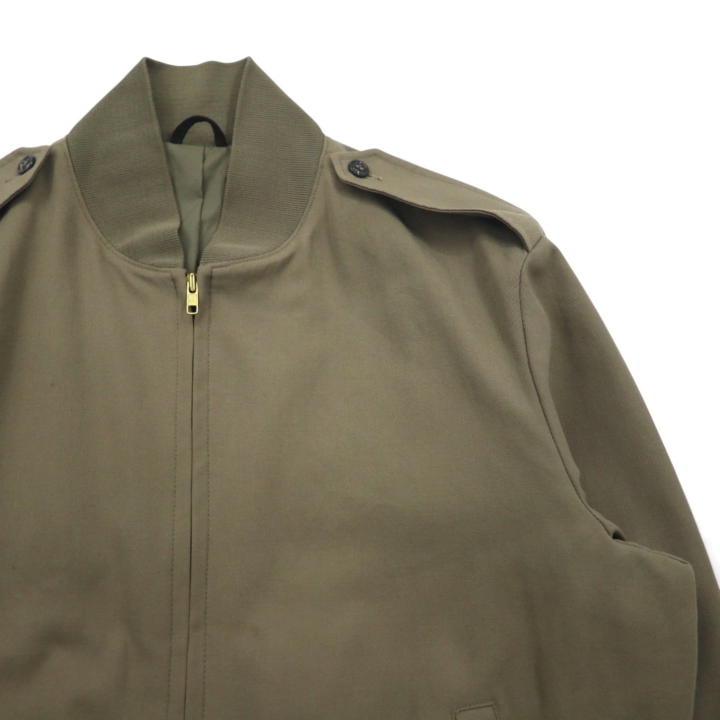 USMC 80年代 アメリカ海軍 PEWTER 2246 タンカージャケット フライトジャケット XL カーキ ウール ミリタリー THE MARINE SHOP