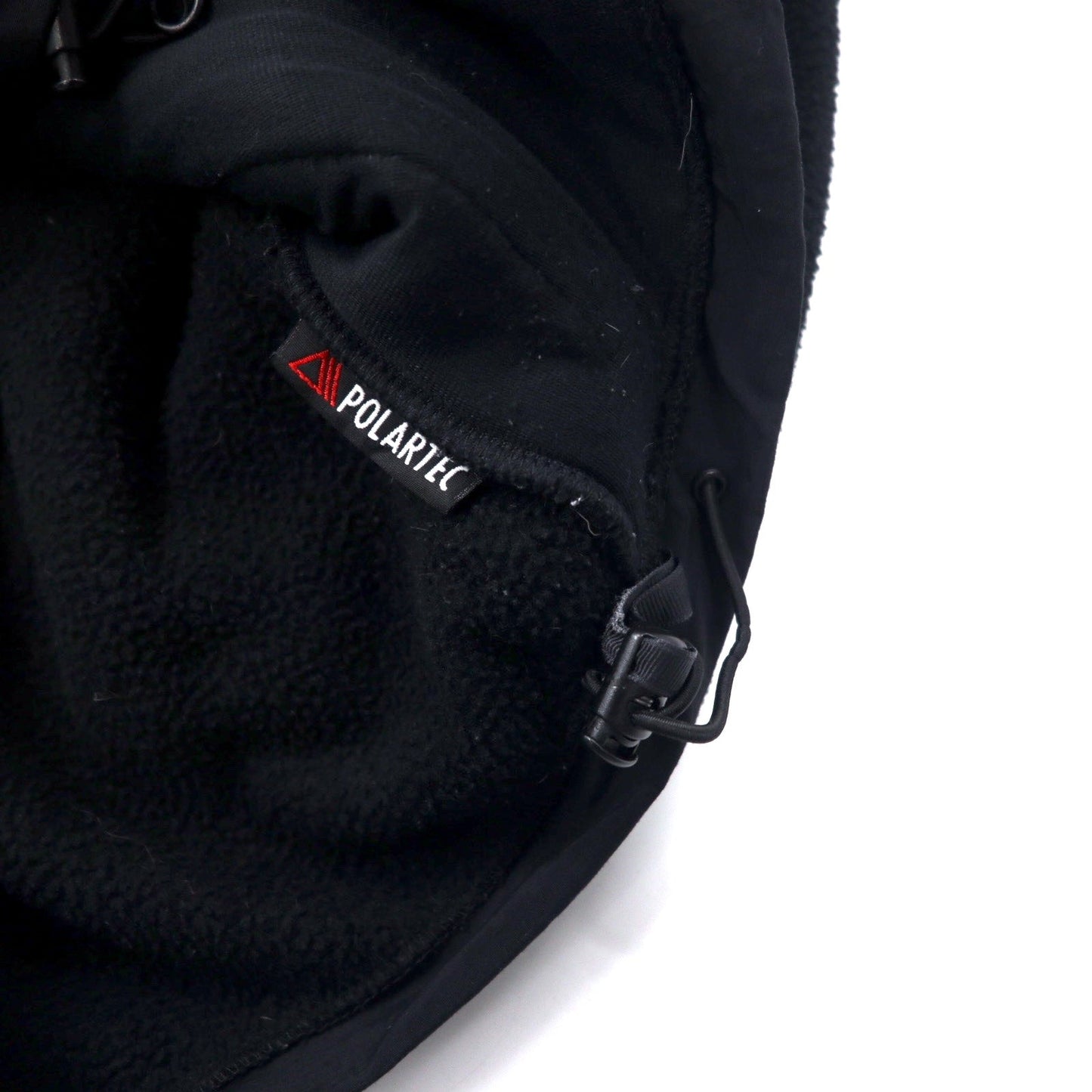 THE NORTH FACE デナリジャケット POLARTEC フリース S ブラック ポリエステルロゴ刺繍