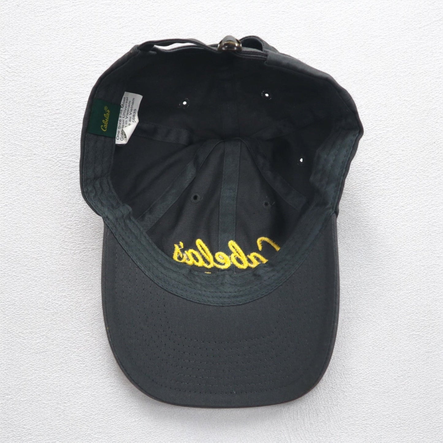 Cabela's アウトドア ベースボールキャップ FREE ベルト グレー コットン