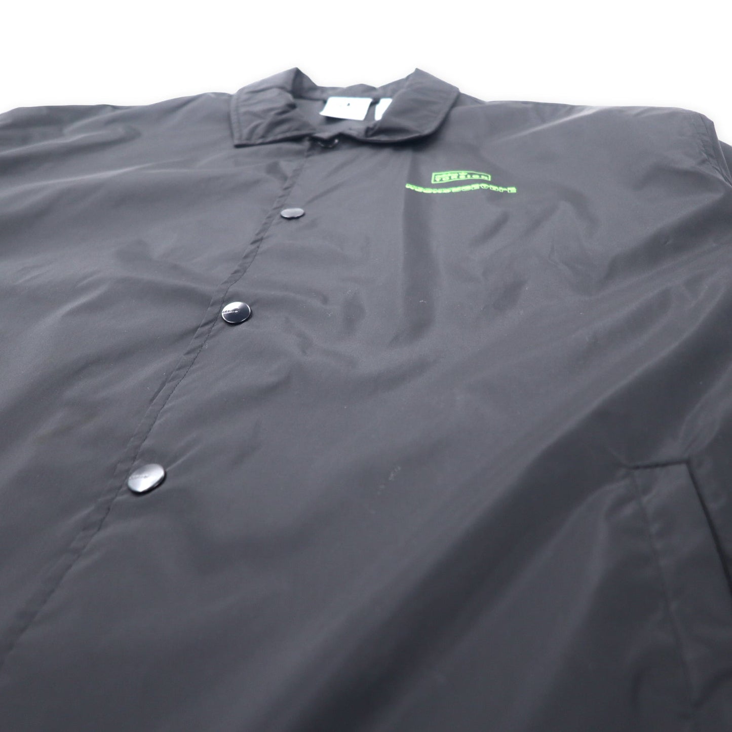 adidas originals コーチジャケット XO ブラック ナイロン バックプリント Torsion Coach Windbreaker Jacket Retro Black GD6012