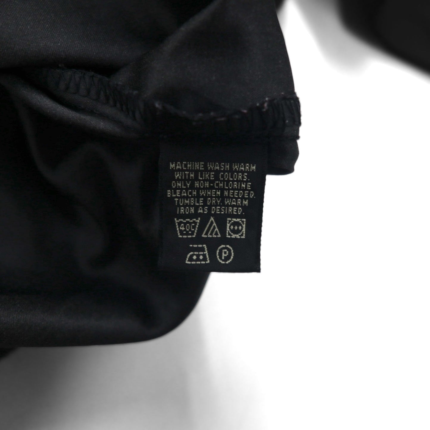 Eddie Bauer ピステ プルオーバー ナイロンジャケット XL ブラック ポリエステル 撥水 ワンポイントロゴ刺繍