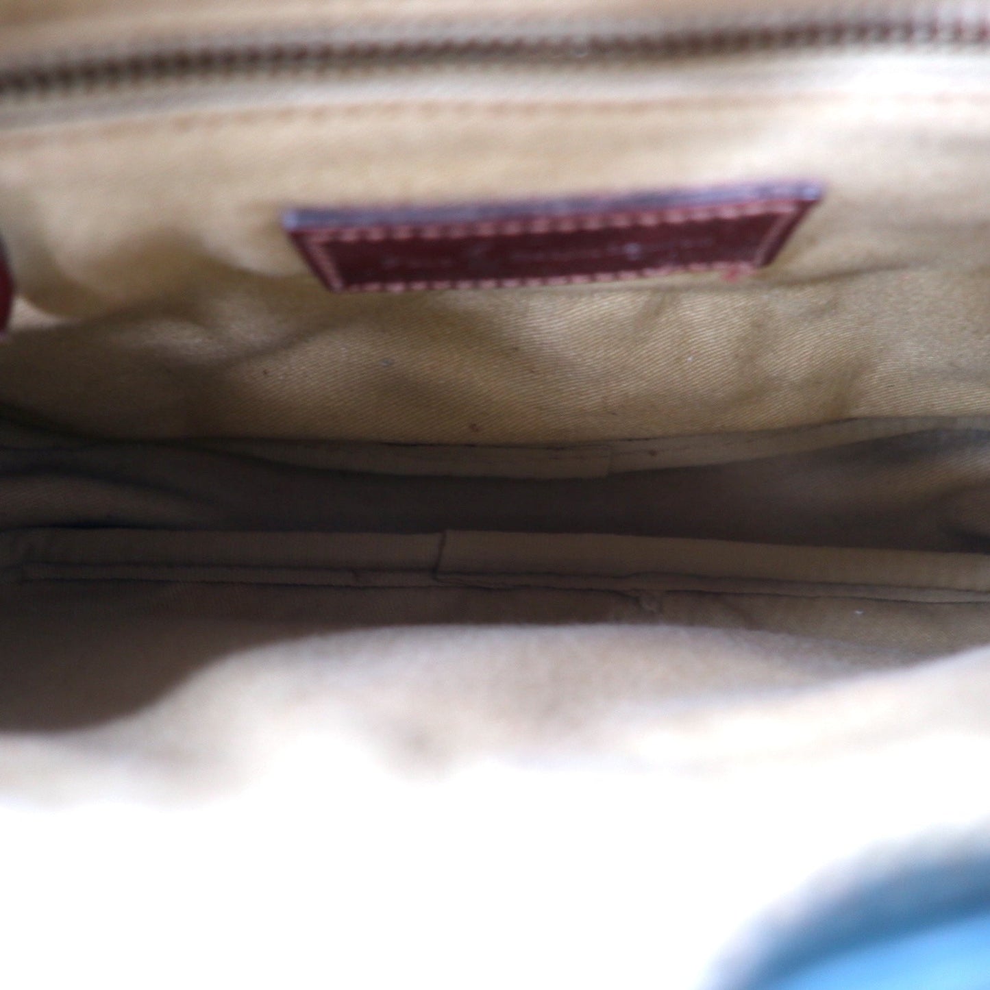 POLO RALPH LAUREN ブラックウォッチ ショルダーバッグ グリーン チェック PVC レザー