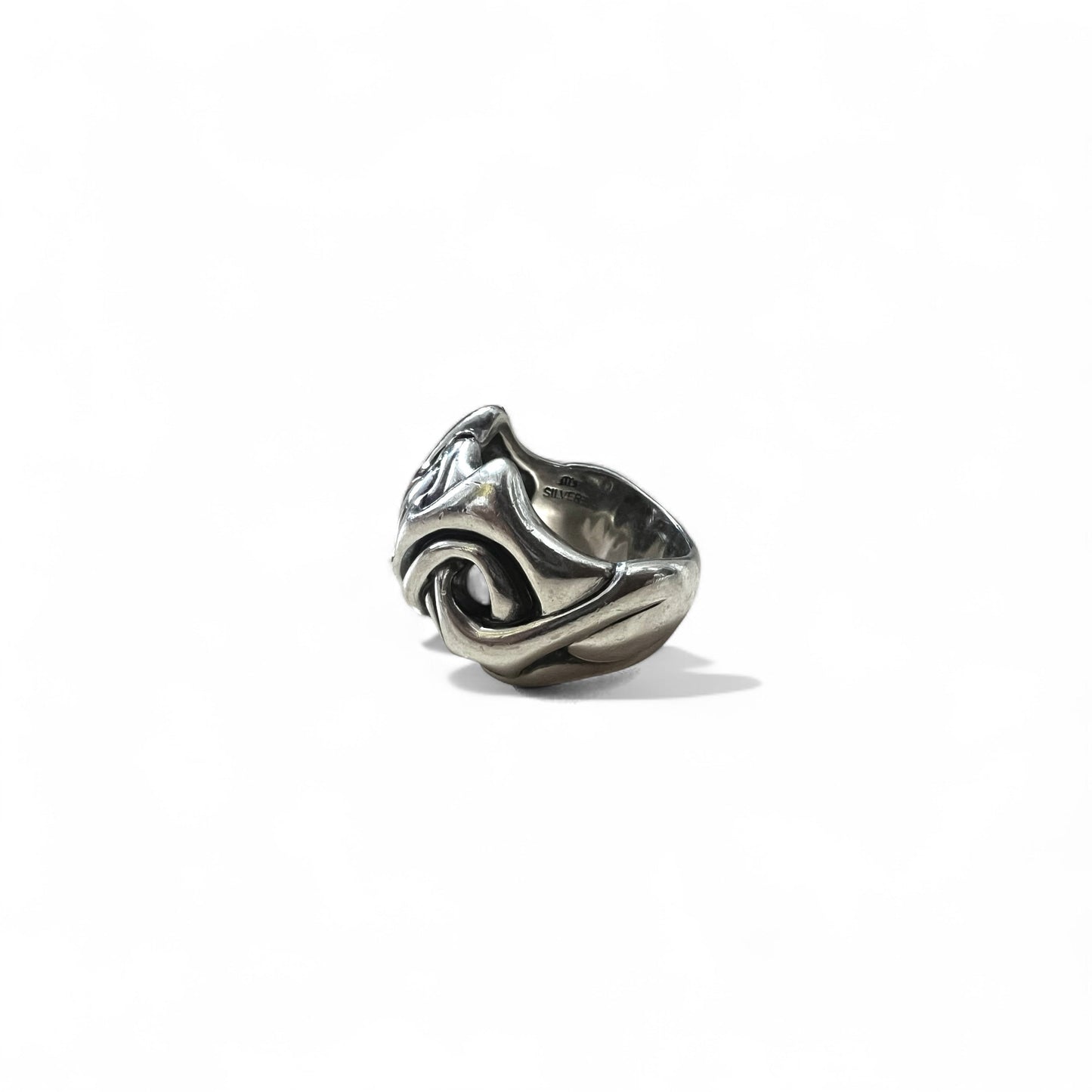 M'S COLLECTION トライバル リング 指輪 20号 SILVER シルバー