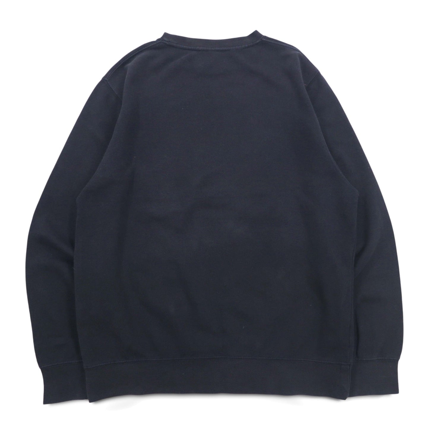 STUSSY USA製 ワールドツアー クルーネック スウェット L ブラック カモフラ WT Camo Block Sweat