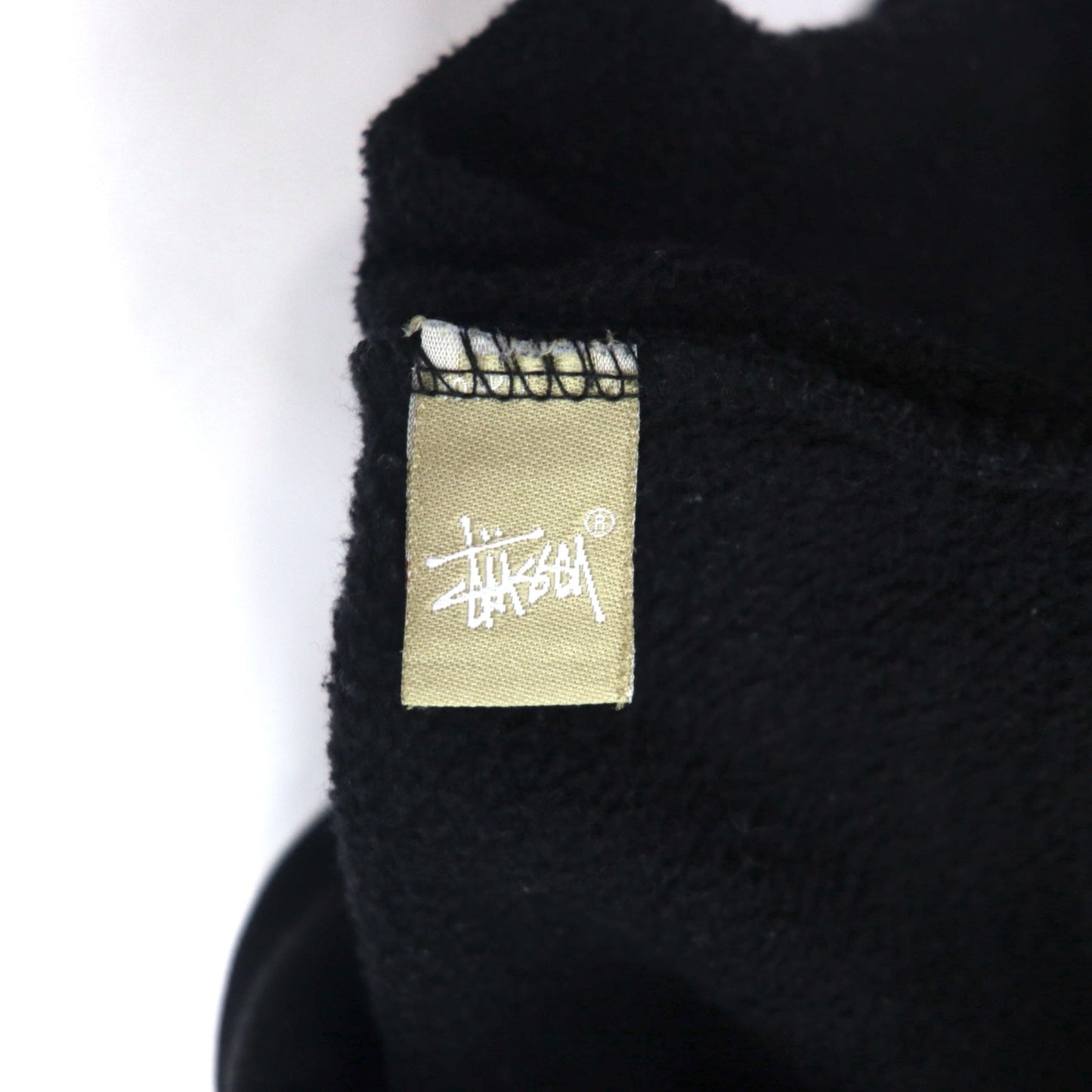 STUSSY USA製 ワールドツアー クルーネック スウェット L ブラック カモフラ WT Camo Block Sweat