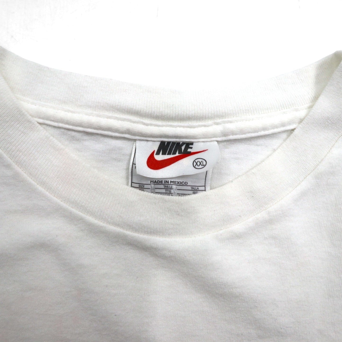 NIKE 90年代 バスケットボール プリント Tシャツ 2XL ホワイト ARIZONA BASKETBALL メキシコ製