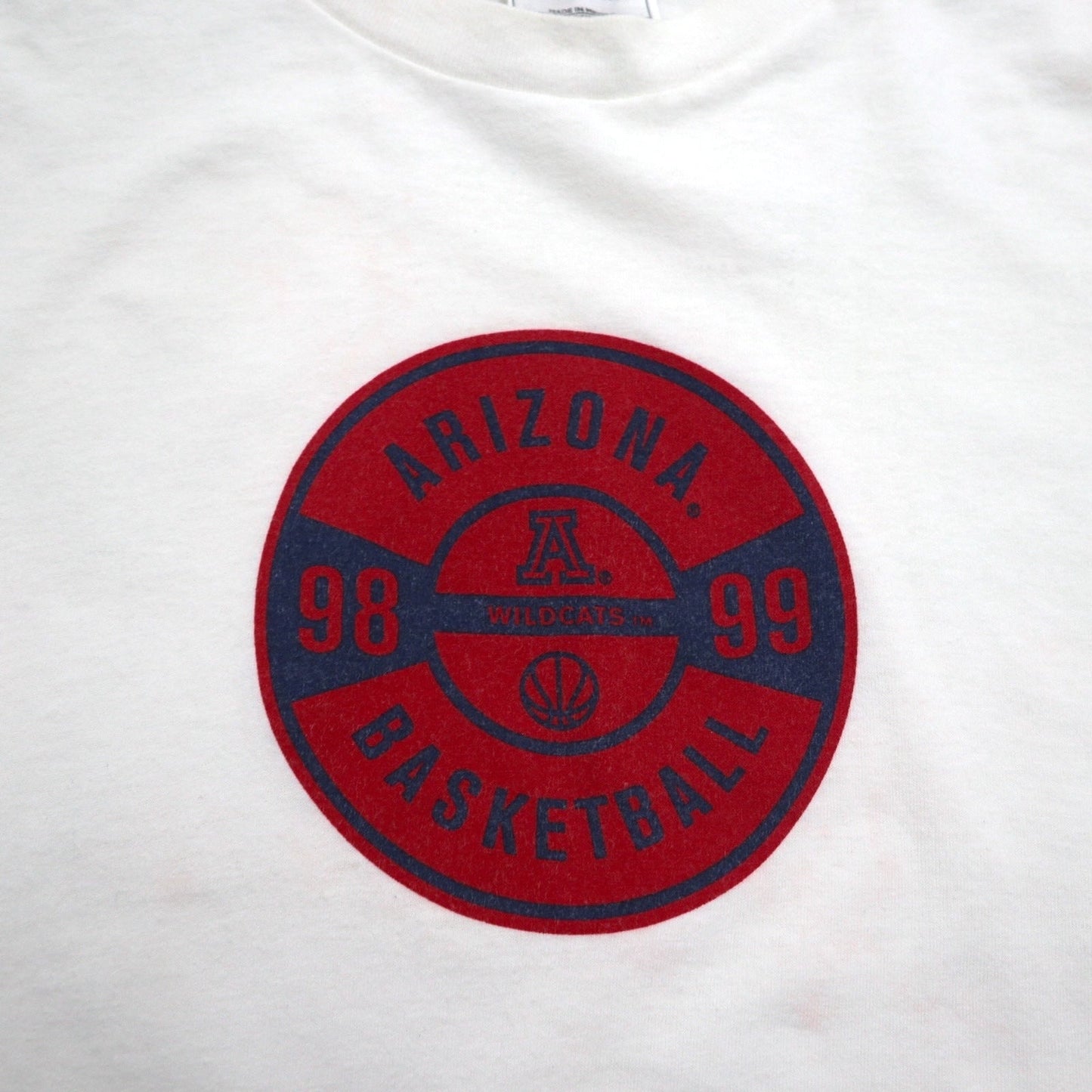NIKE 90年代 バスケットボール プリント Tシャツ 2XL ホワイト ARIZONA BASKETBALL メキシコ製