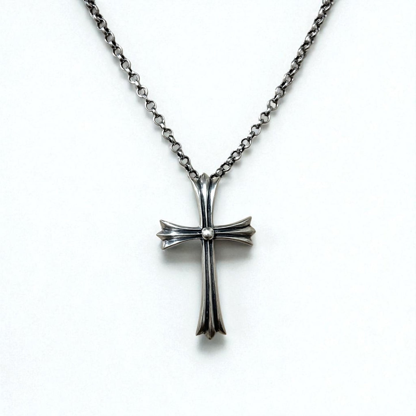 M'S COLLECTION クロス 十字架 ネックレス ペンダント シルバー STERLING