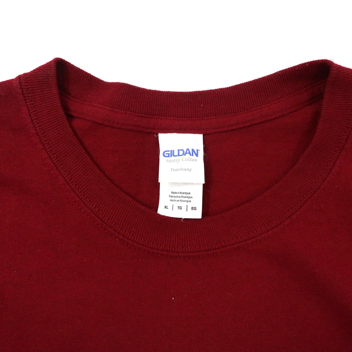 GILDAN ビッグサイズ カレッジ Tシャツ XL ボルドー コットン FLORIDA STATE UNIVERSITY ニカラグア製