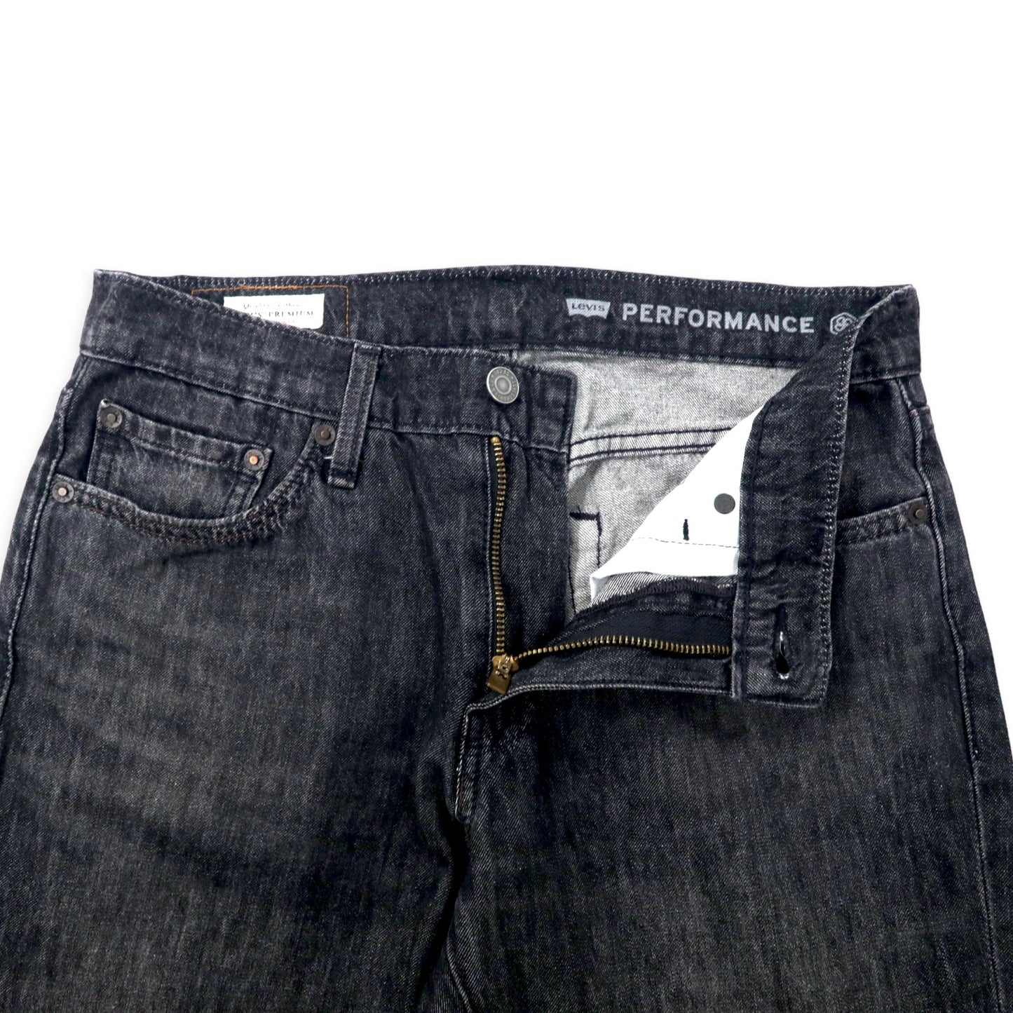 LEVI'S PREMIUM 511 ブラック デニムパンツ 29 ビッグE 復刻