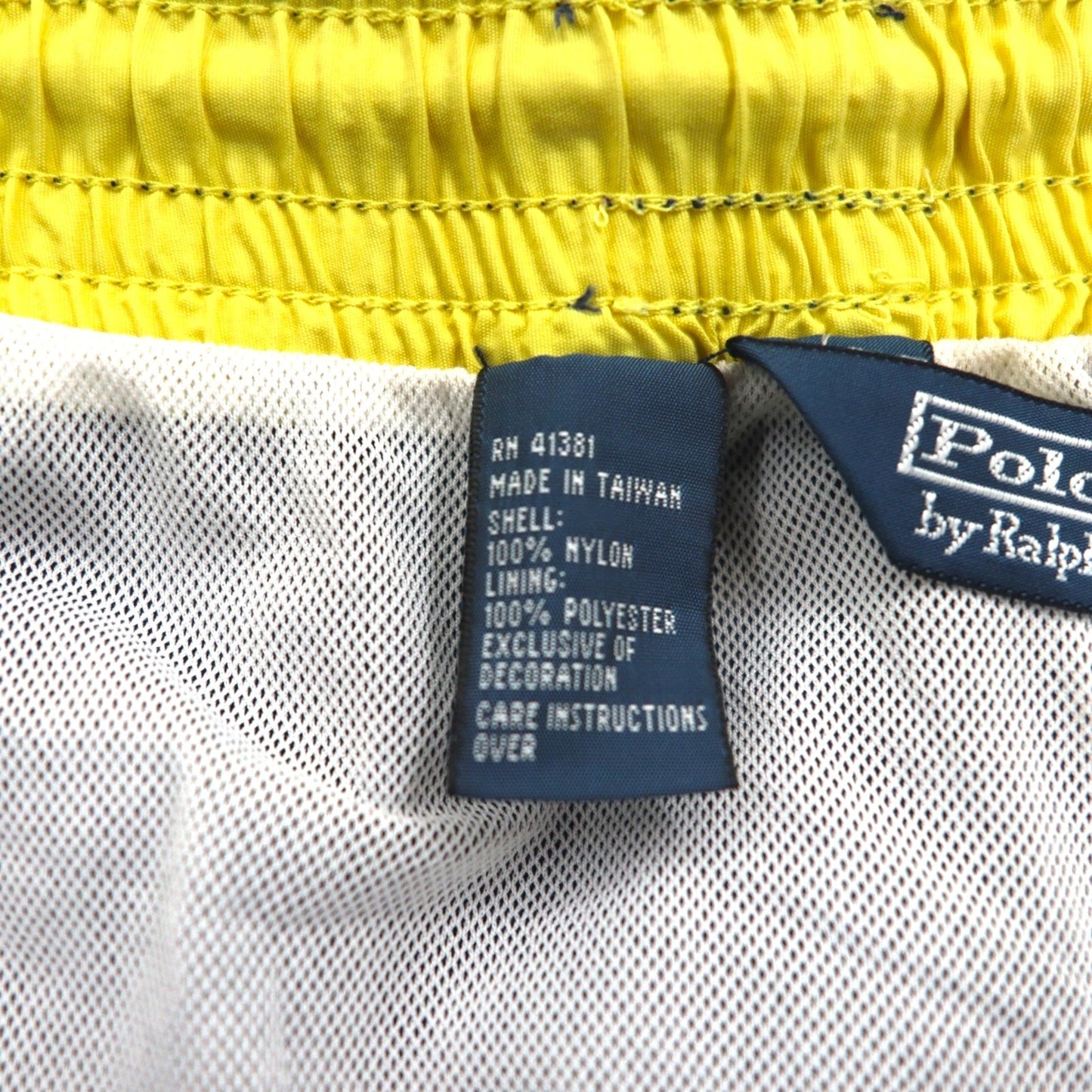 Polo by Ralph Lauren 90年代 水陸両用 ショートパンツ スイムショーツ L ネイビー ナイロン スモールポニー刺繍