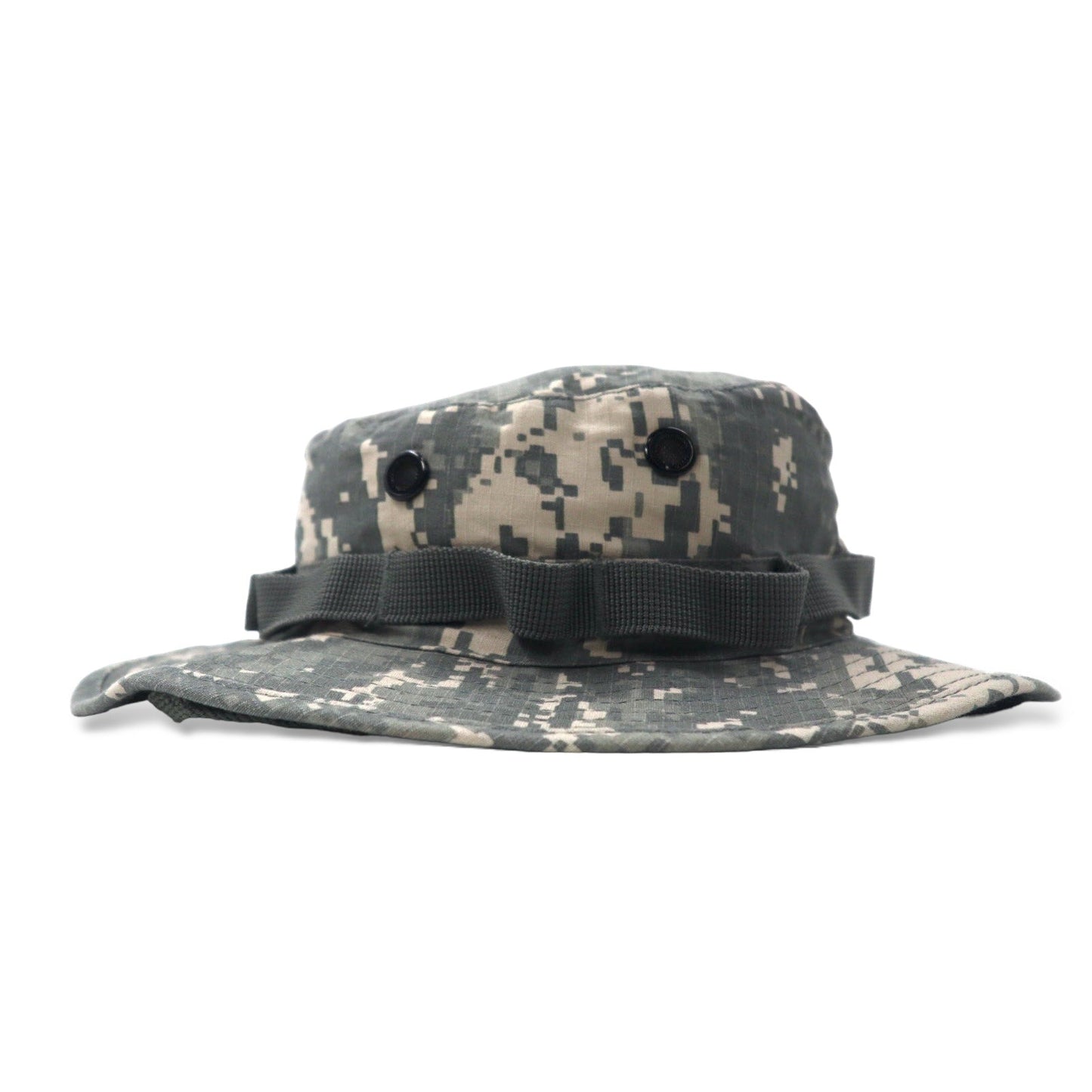 US ARMY ジャングルハット サファリハット S カーキ デジカモ コットン リップストップ ミリタリー 9701-00-935-6968 TEESAR, INC.