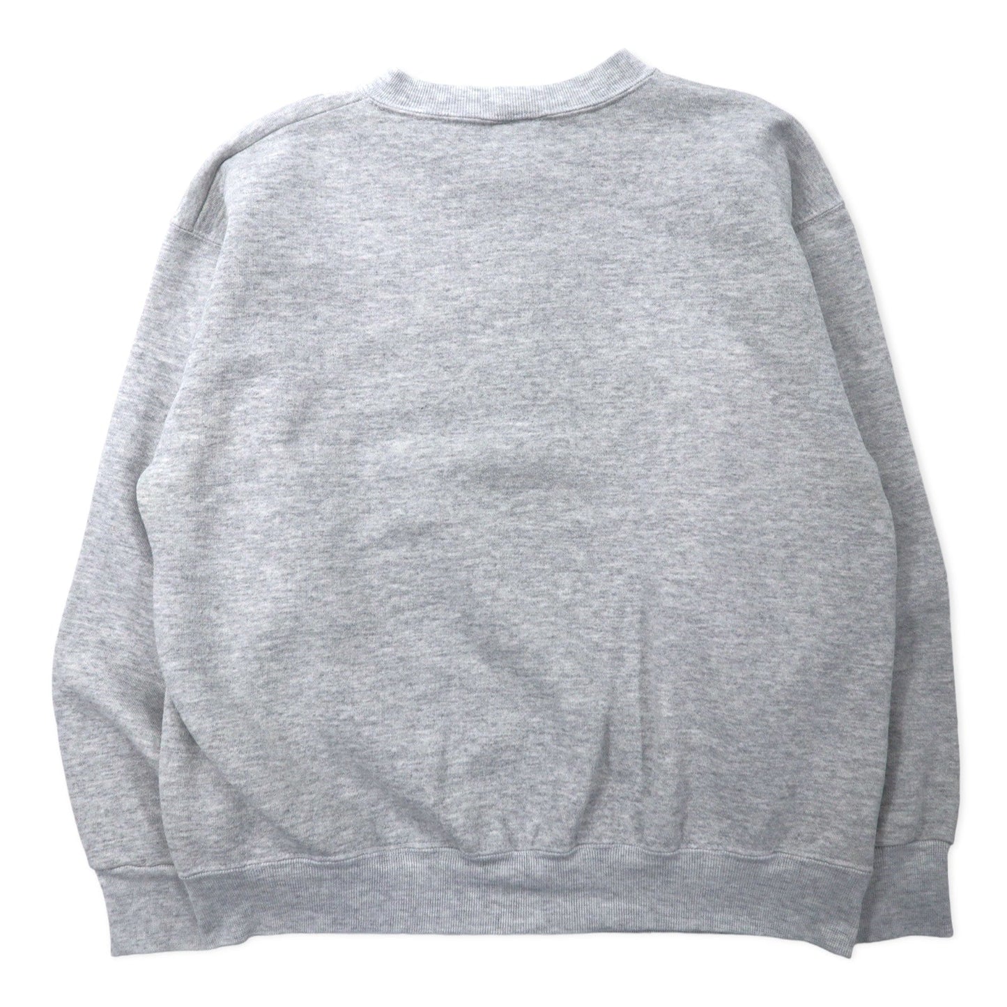 LOGO7 USA製 90年代 プリント スウェット L グレー コットン NHL RED WINGS