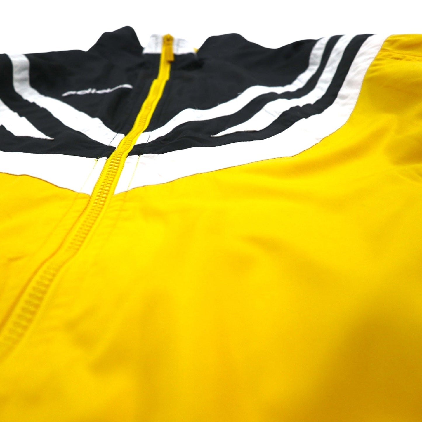 adidas 90年代 トレーニングジャケット トラックジャケット ジャージ XL イエロー トレフォイルロゴ