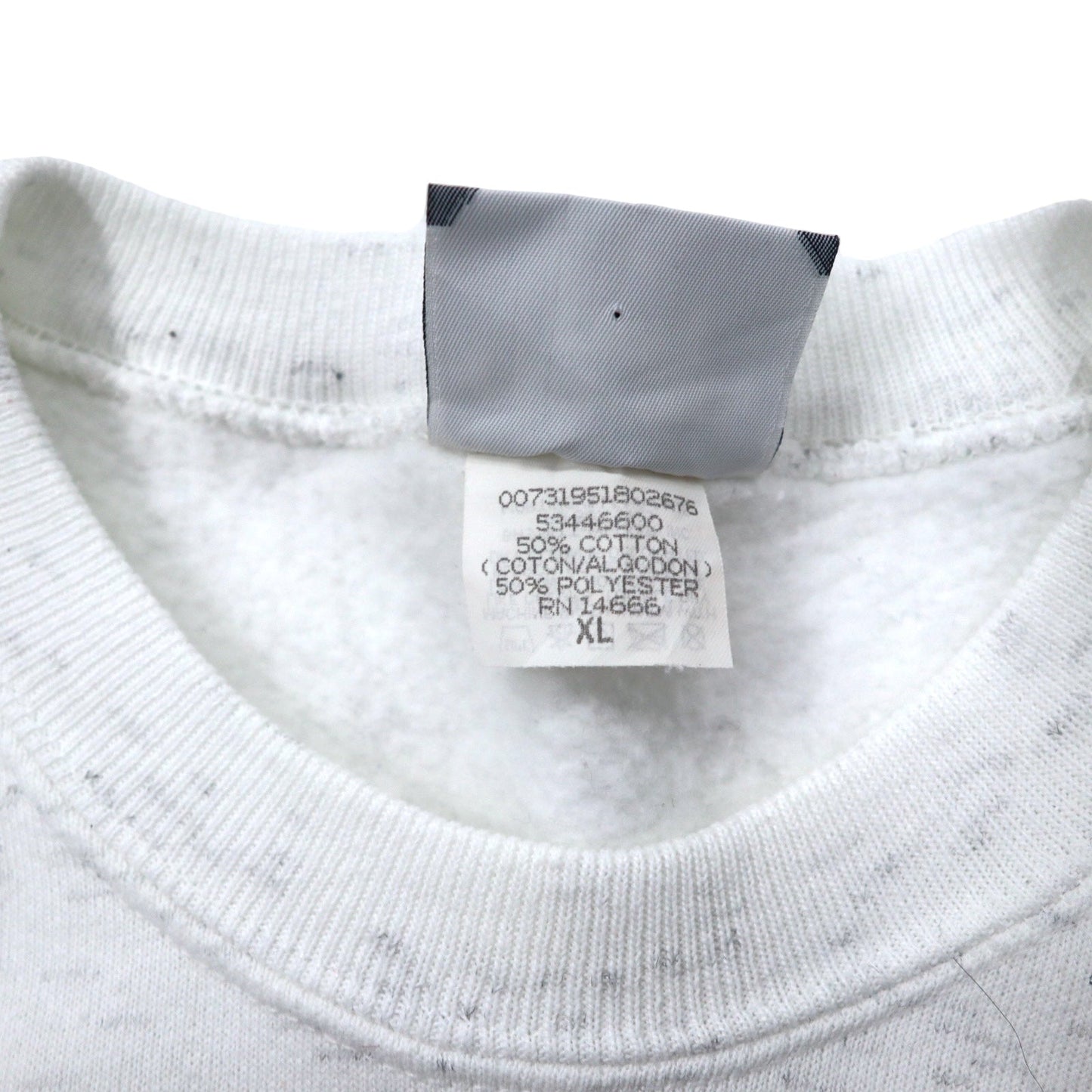 Lee USA製 90年代 プリント スウェット XL ホワイト コットン ST. LOUIS 裏起毛 ビッグサイズ