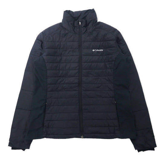 Columbia ダウンジャケット 中綿 XL ネイビー ナイロン Powder Pillow Hybrid Jacket WL5341