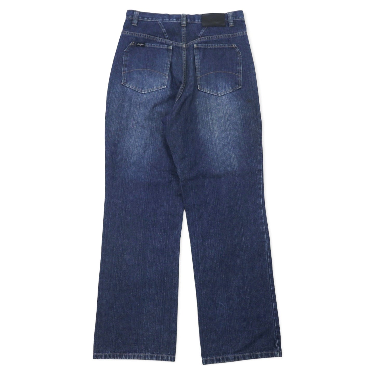 Sean John 00年代 バギー デニムパンツ 32 ブルー コットン ロゴ刺繍