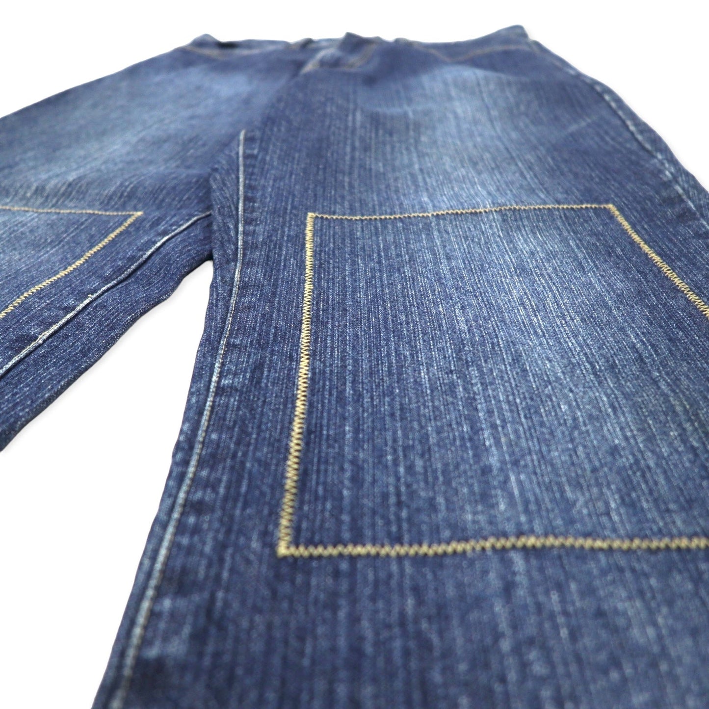 Sean John 00年代 バギー デニムパンツ 32 ブルー コットン ロゴ刺繍