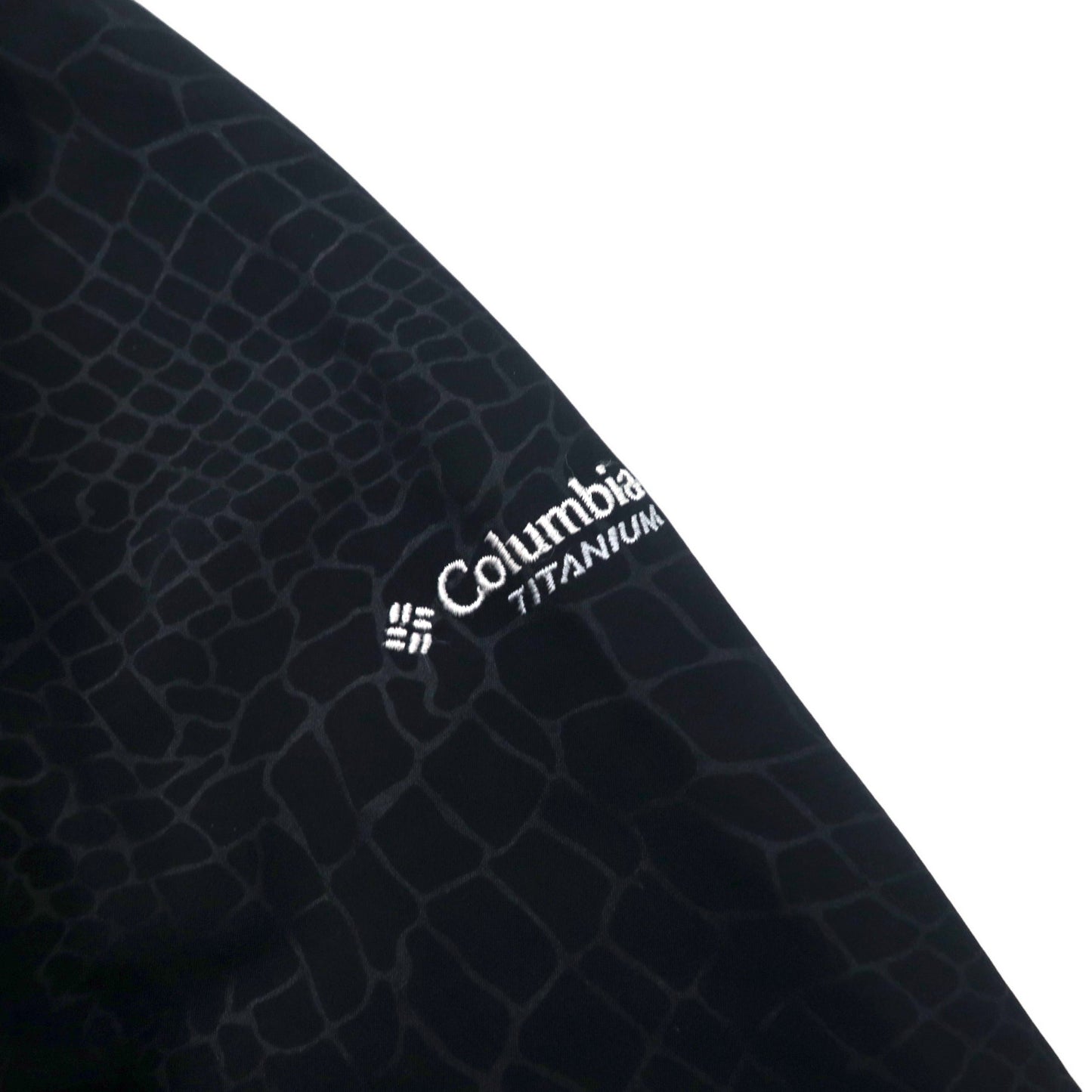 Columbia TITANIUM ソフトシェル トレンチコート S ブラック ポリエステル OMNI-SHIELD 撥水