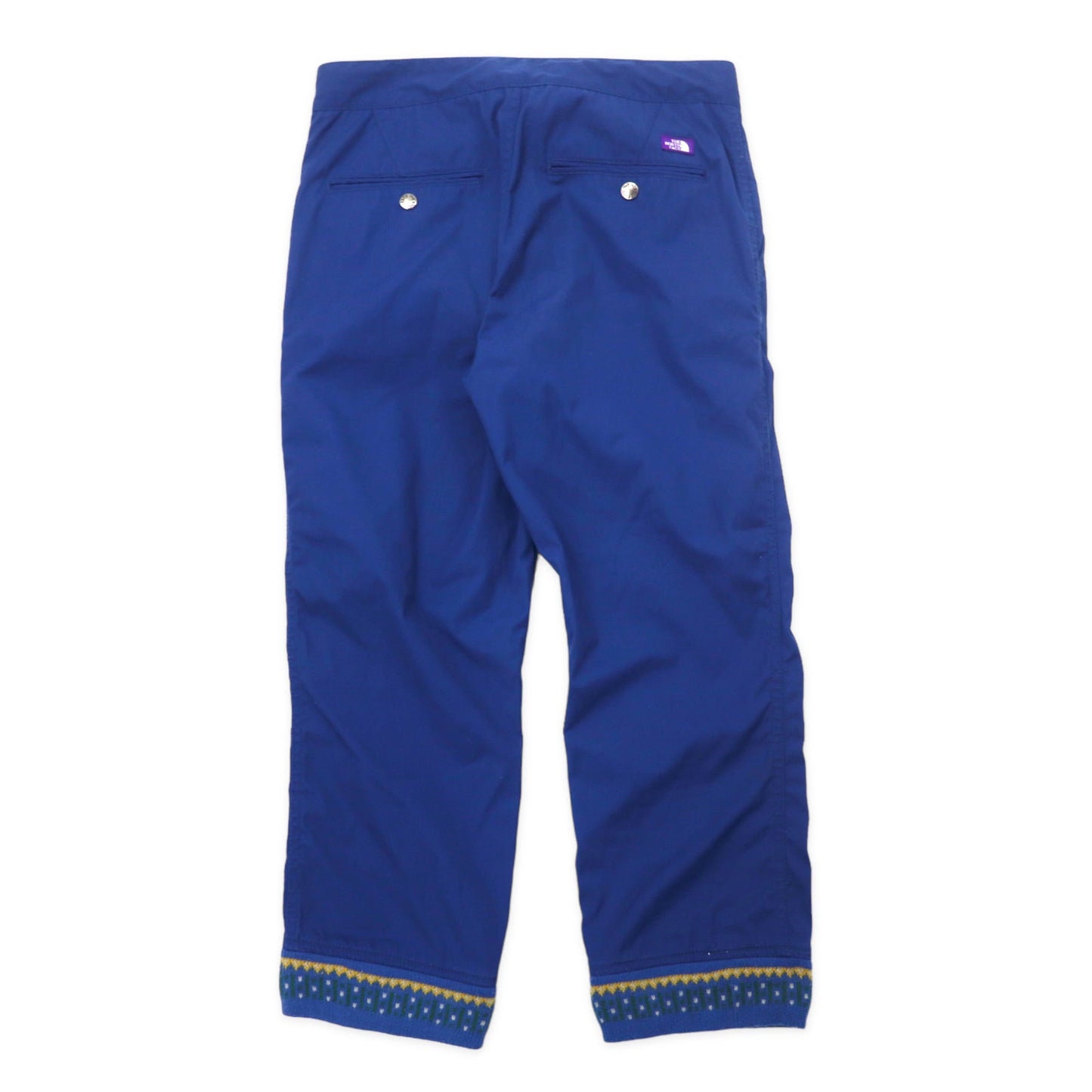 THE NORTH FACE PURPLE LABEL 65/35クロス クライミングパンツ 28 ブルー ポリエステル コットン NTW5211N