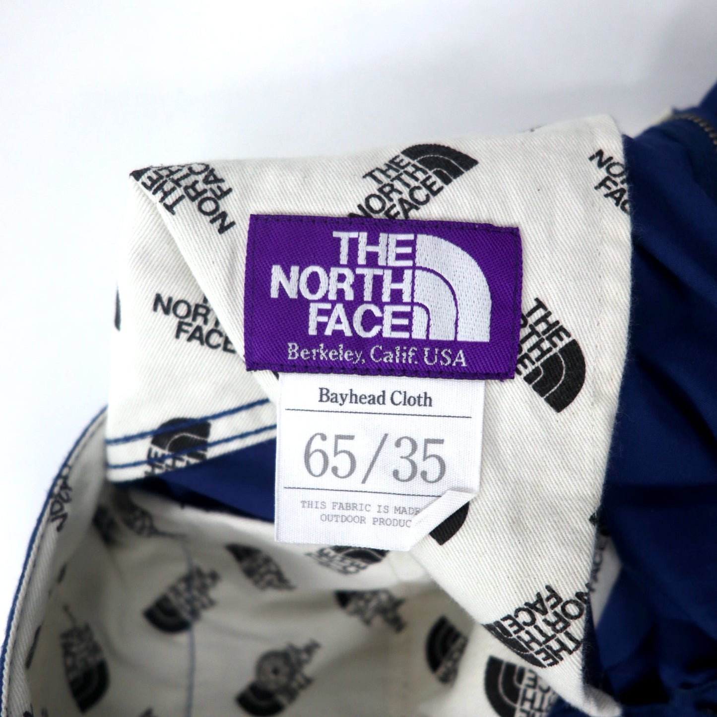 THE NORTH FACE PURPLE LABEL 65/35クロス クライミングパンツ 28 ブルー ポリエステル コットン NTW5211N