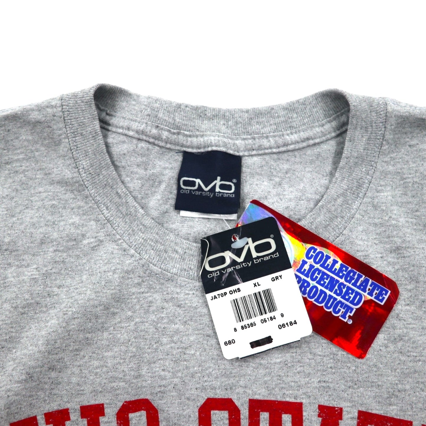 ovd old varsity brand カレッジプリント Tシャツ XL グレー NCAA OHIO STATE Buckeyes 未使用品