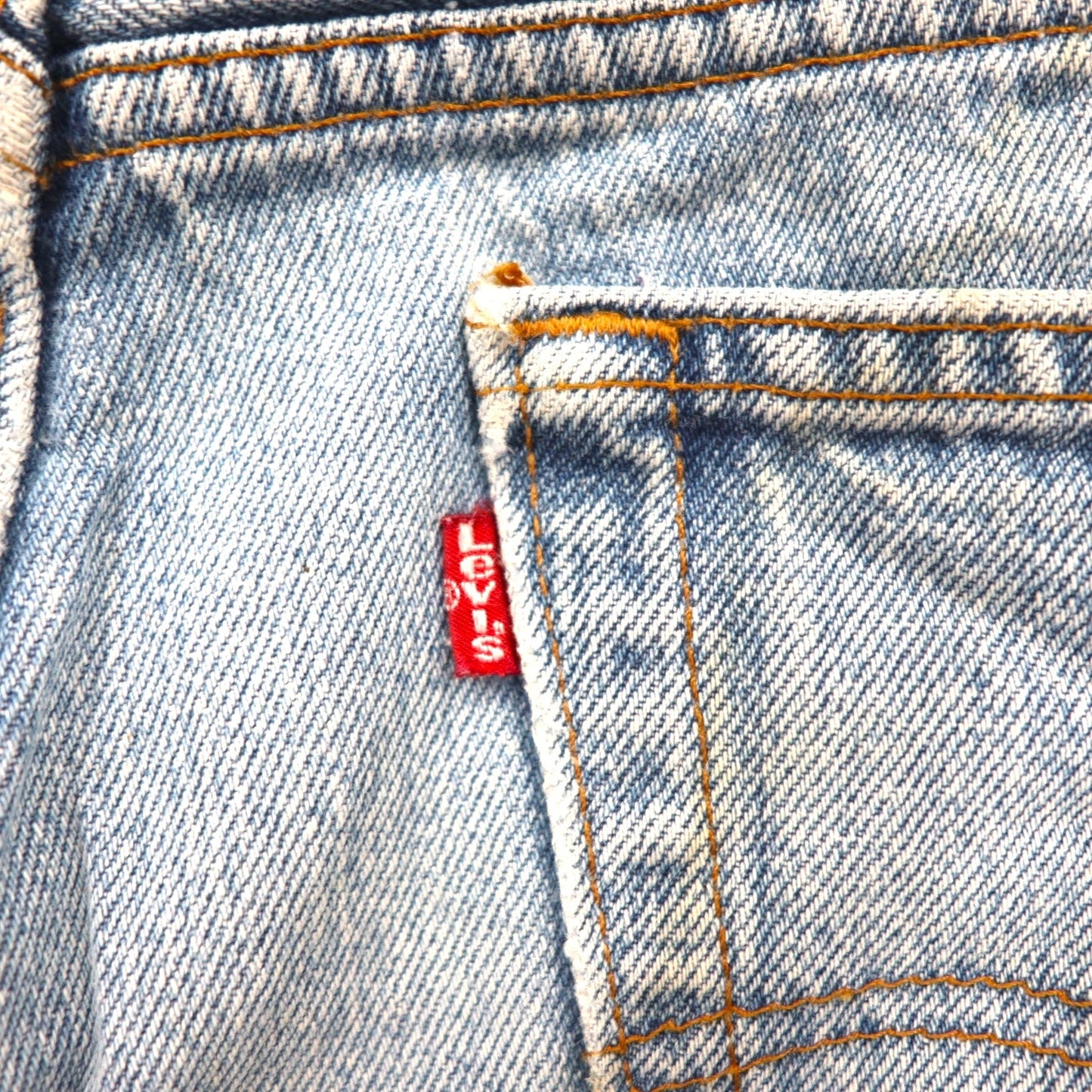 Levi's 90年代 USA製 501XX カットオフ デニム ショートパンツ XL インディゴ ブルー ボタン裏520 501-0000
