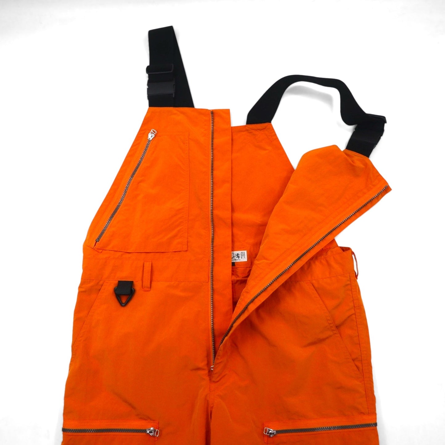 BAL ( balanceweardesign ) ナイロン ジップ オーバーオール WASHED NYLON ZIP OVERALLS M オレンジ BAL-1985