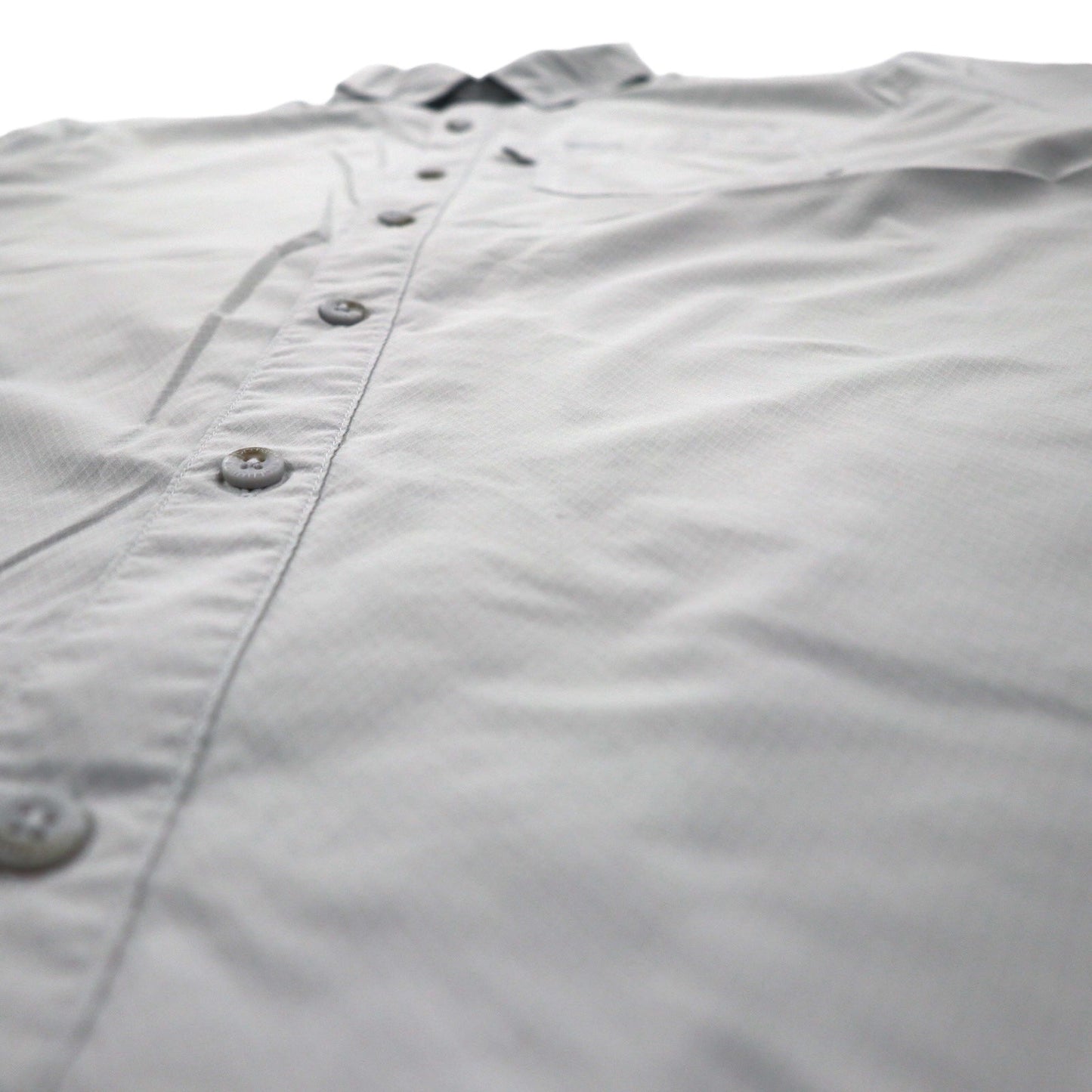 Columbia PFG オムニシェード OMNI-SHADE スラックタイドキャンプシャツ フィッシングシャツ XL グレー ポリエステル FM7042